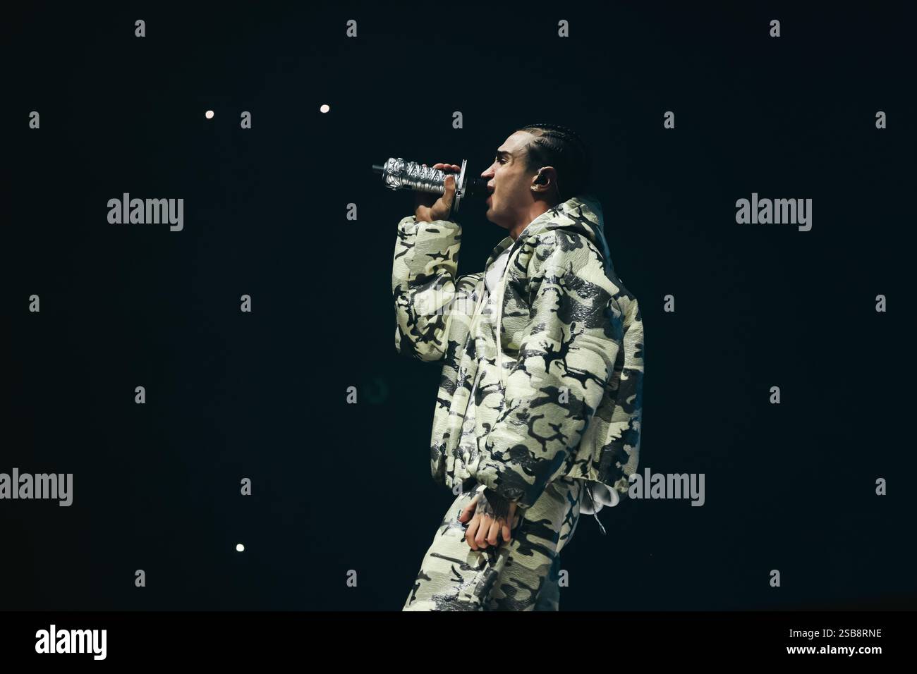 Capo Rapper Tour Milan, Capo Plaza performs in concert at Unipol Forum Assago. In the ...