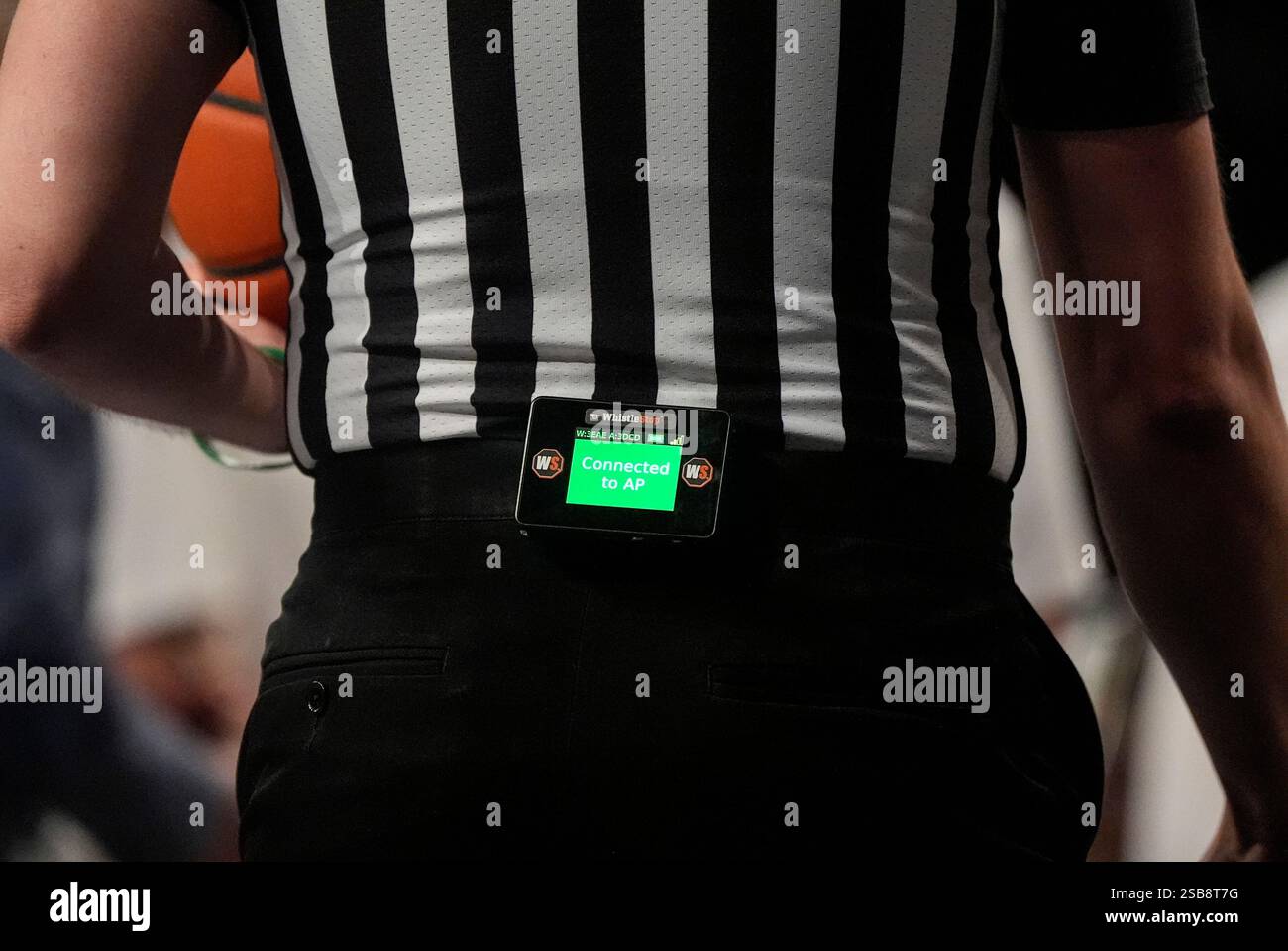 Pts Device An official wears a PTS, or Precision Time System digital device during ...