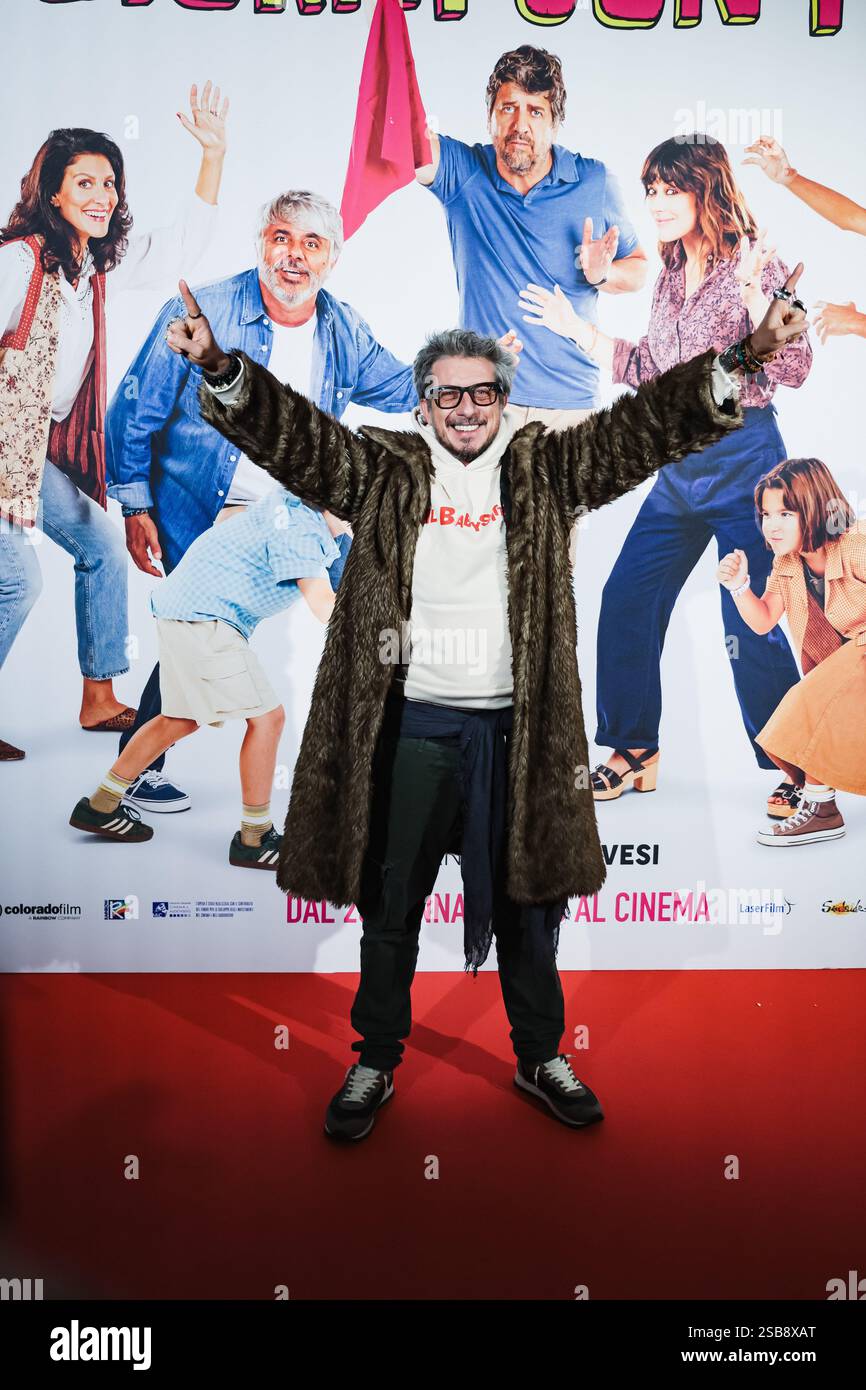 Milan, Italy. 22nd Jan, 2025. Milan, The arrivals on the red carpet of ...