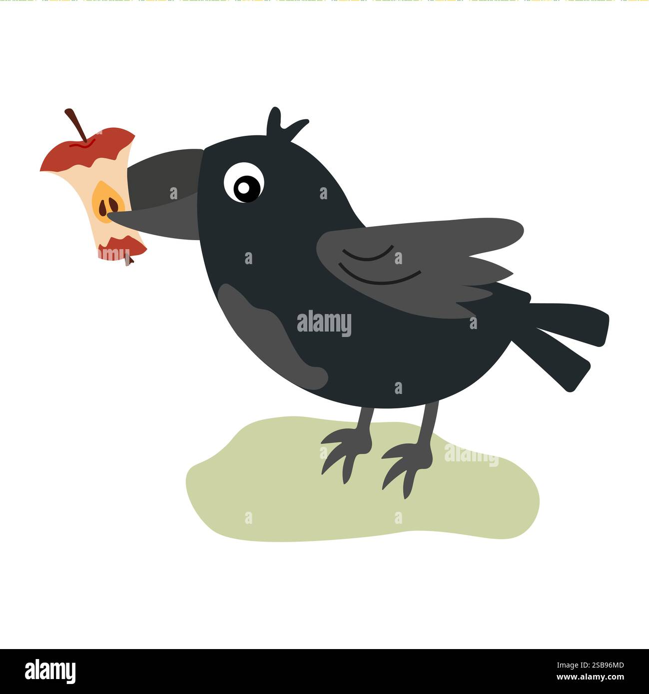 Simple grassy setting Stock Vector Images - Alamy