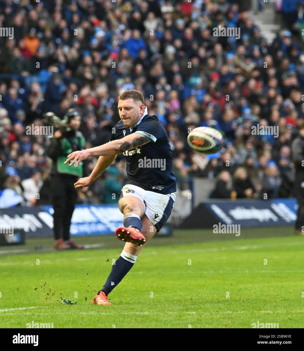 Scottish Gas Murrayfield Stadium. Edinburgh.Scotland.UK. 1st Feb .2025