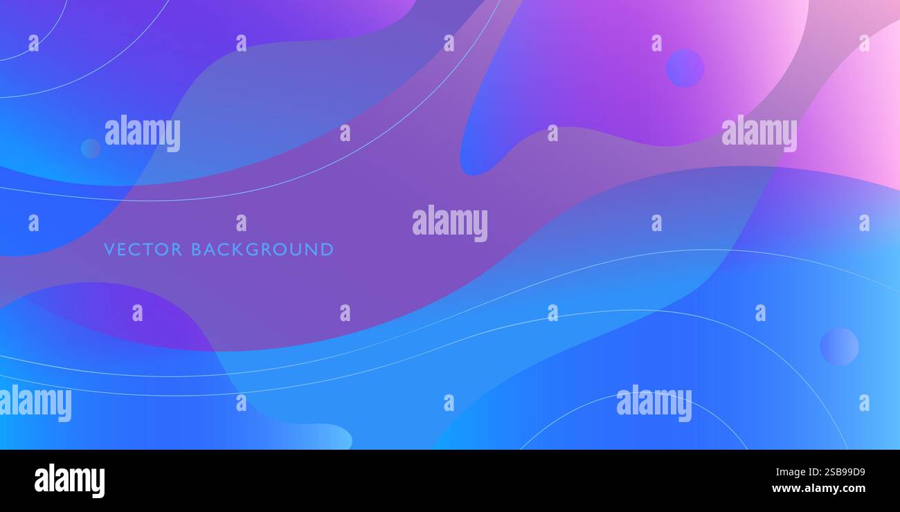 A vibrant abstract background featuring shades of blue and pink with ...