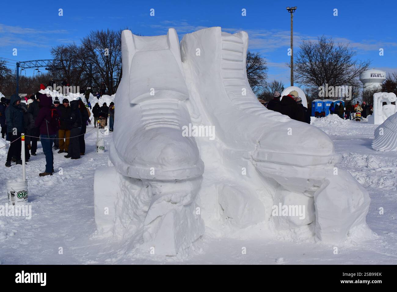 St Paul, Minnesota, USA January 26, 2025 Saint Paul Winter Carnival