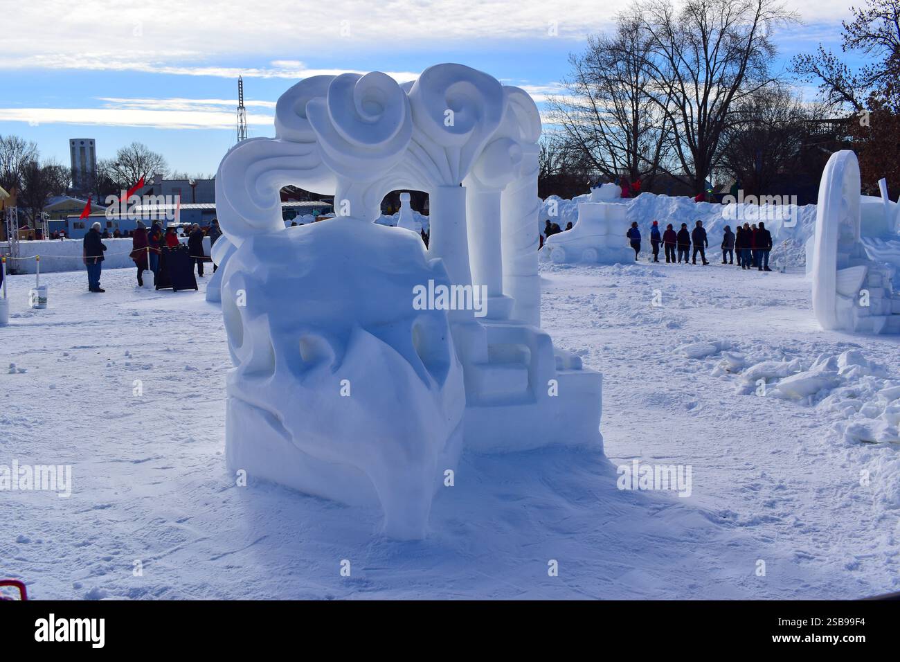 St Paul, Minnesota, USA January 26, 2025 Saint Paul Winter Carnival
