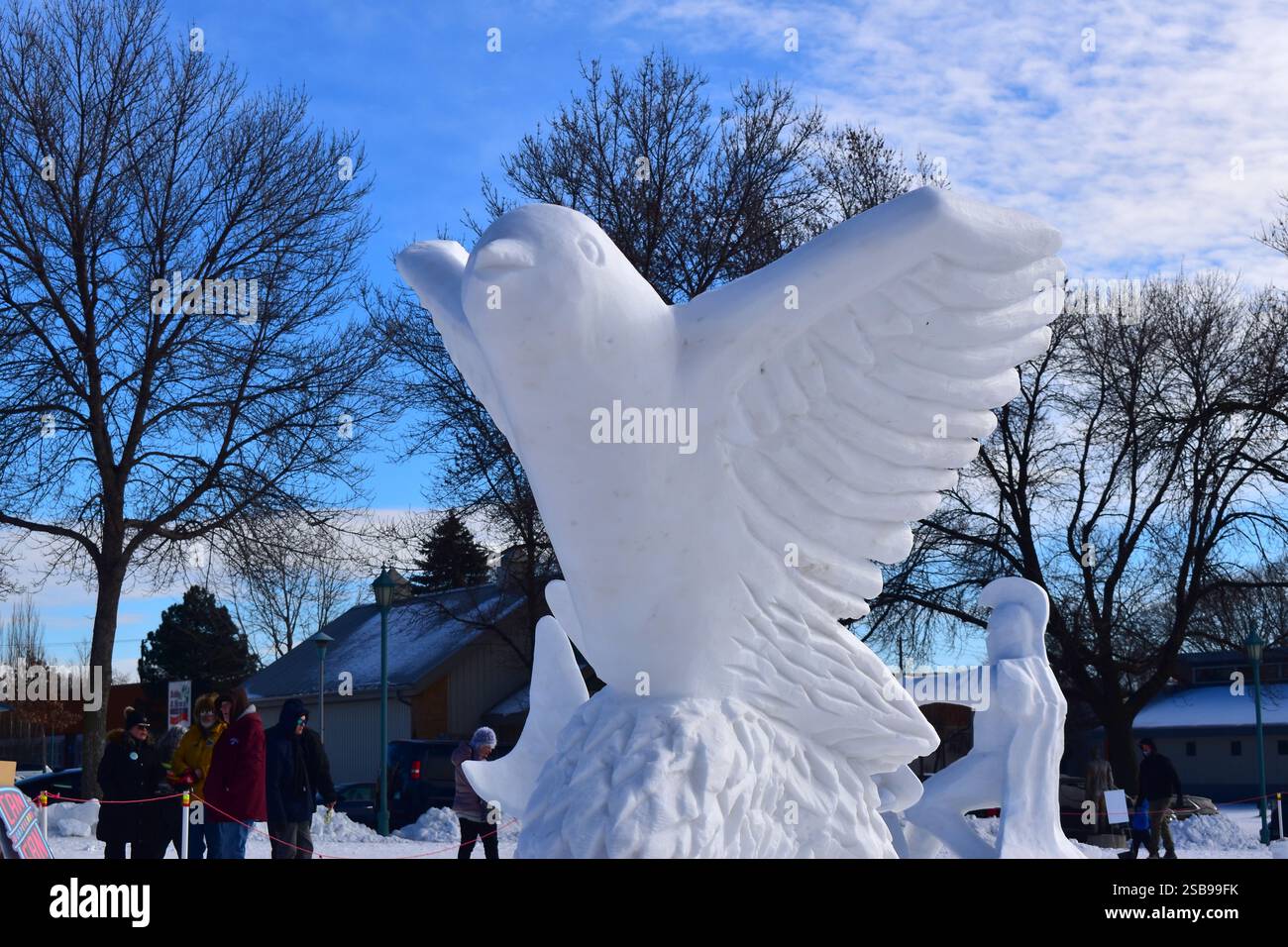 St Paul, Minnesota, USA January 26, 2025 Saint Paul Winter Carnival