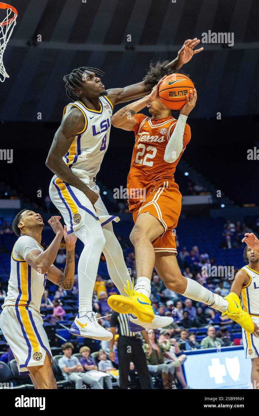 BATON ROUGE, LA - FEBRUARY 01: LSU Tigers Forward Trey'Dez Green (8 ...