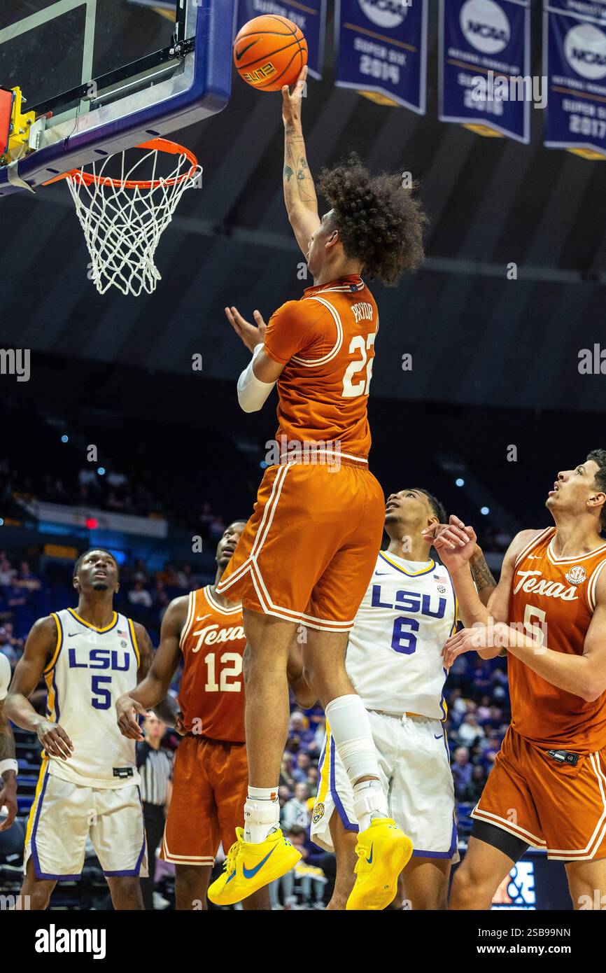 BATON ROUGE, LA - FEBRUARY 01: Texas Longhorns forward Devon Pryor (22 ...