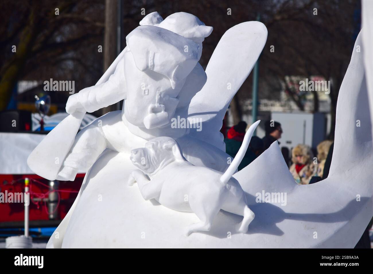 St Paul, Minnesota, USA January 26, 2025 Saint Paul Winter Carnival