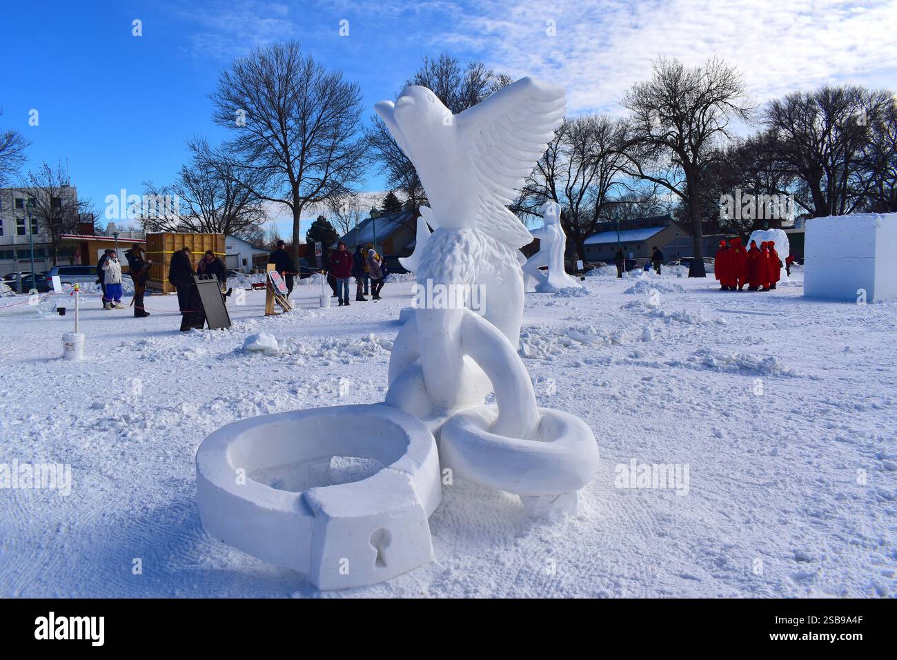 St Paul, Minnesota, USA January 26, 2025 Saint Paul Winter Carnival