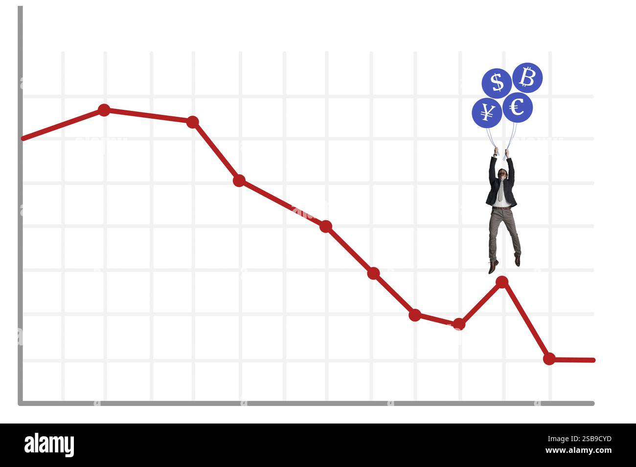Crypto decrease Cut Out Stock Images & Pictures - Alamy