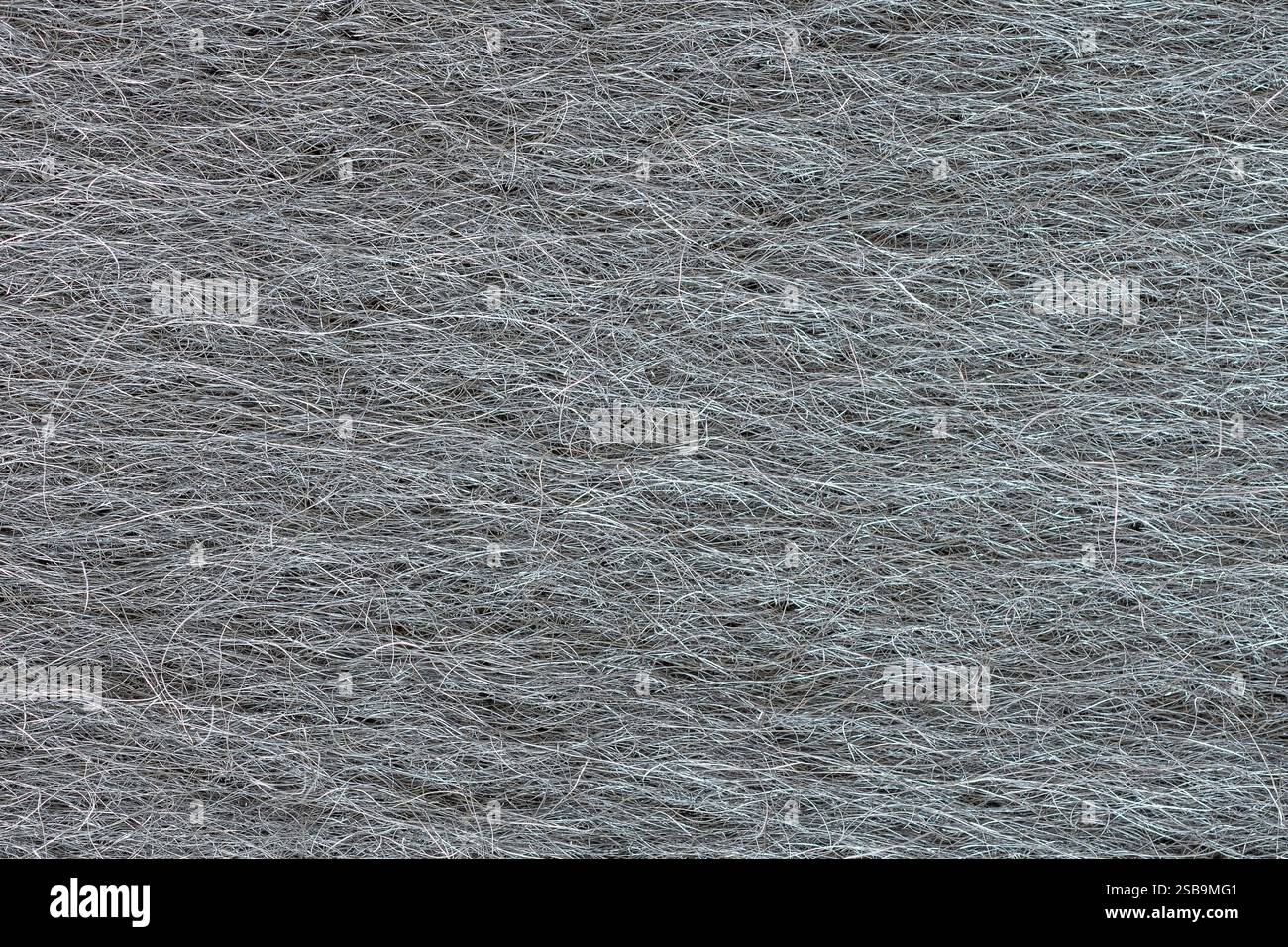 Stove Glass Cleaning Sponge Silver Background Texture Stock Photo