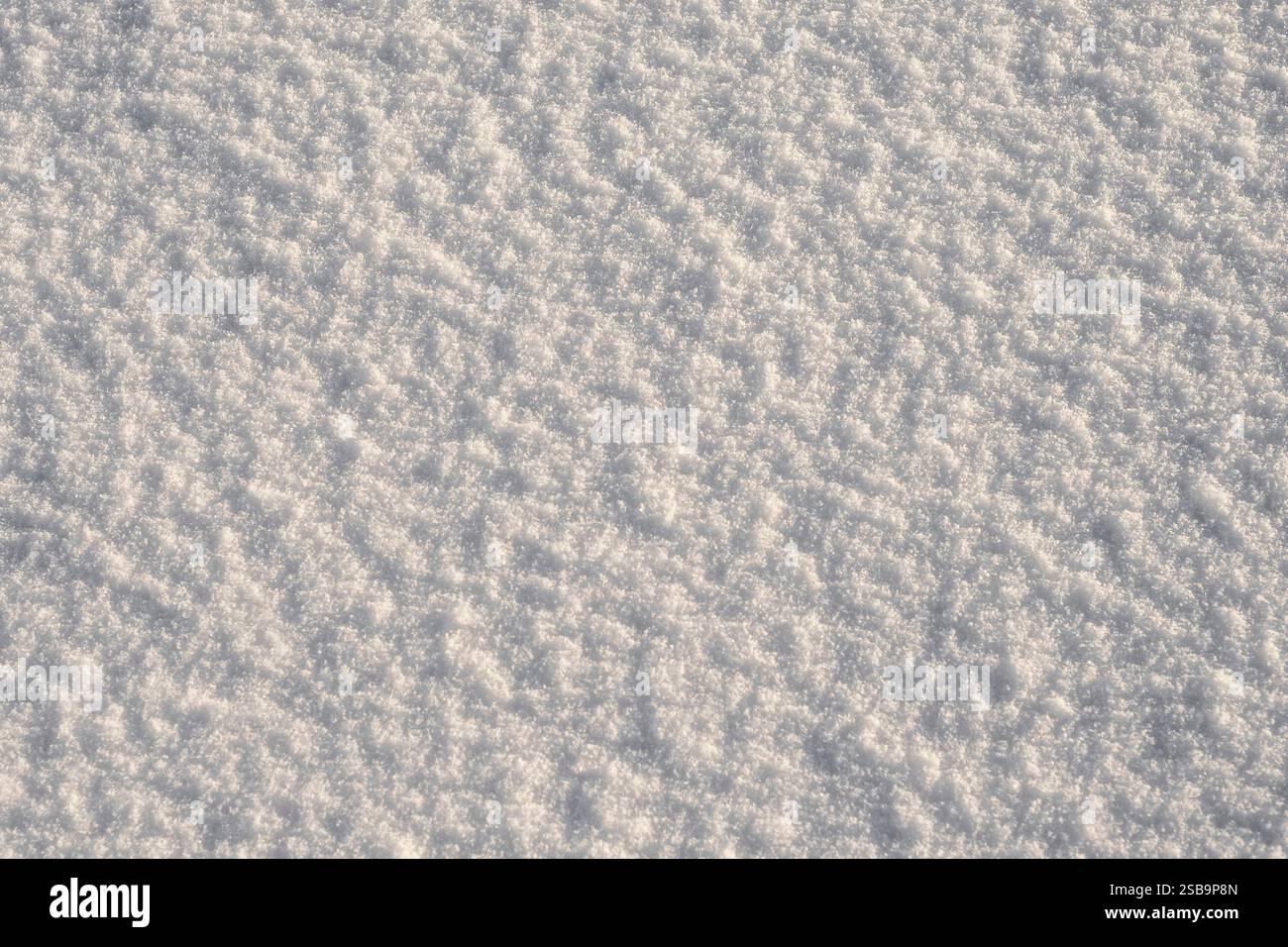 Snow texture. Full frame winter background Stock Photo