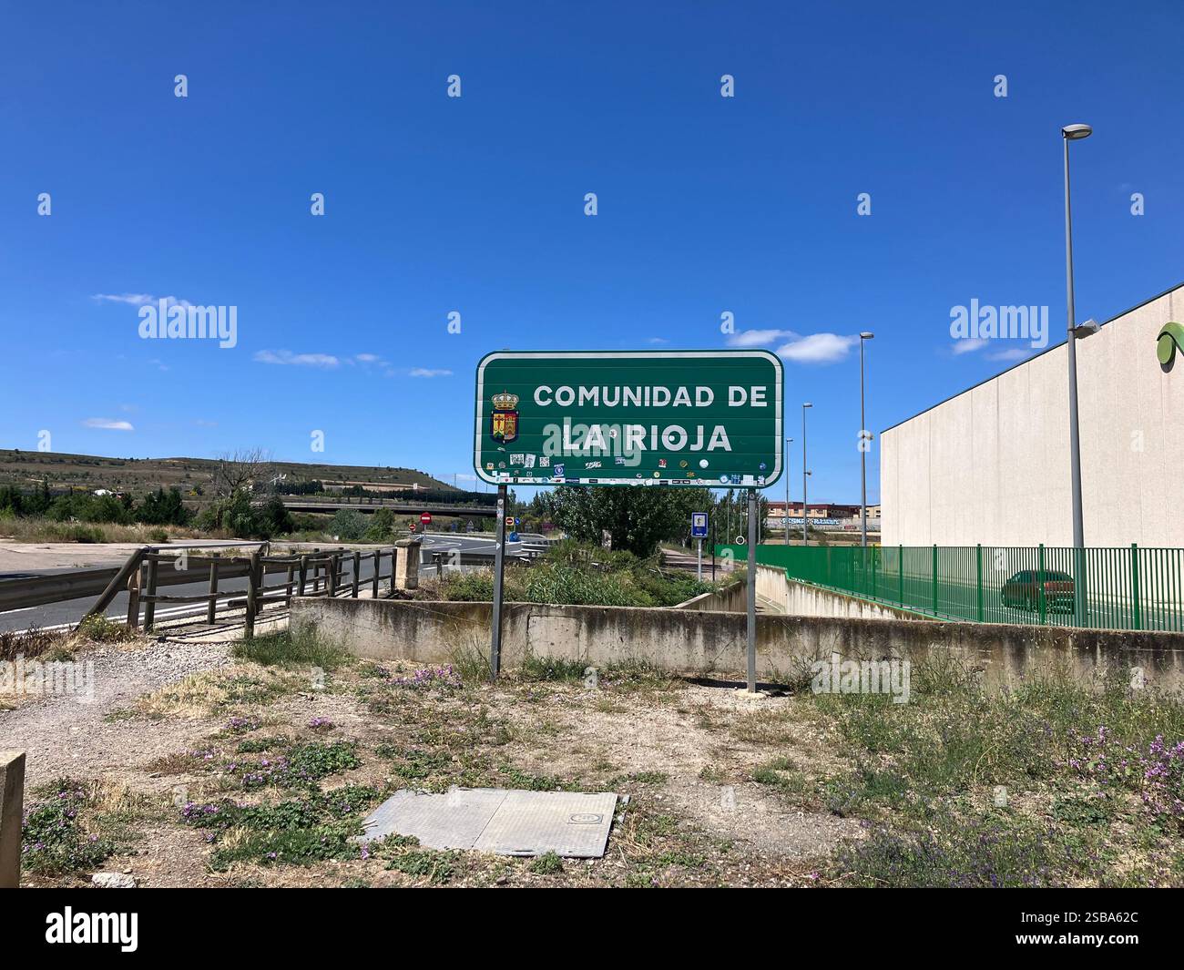Comunidad de La Rioja, Castille y Léon, Spain - Smartphone Captured Stock Image