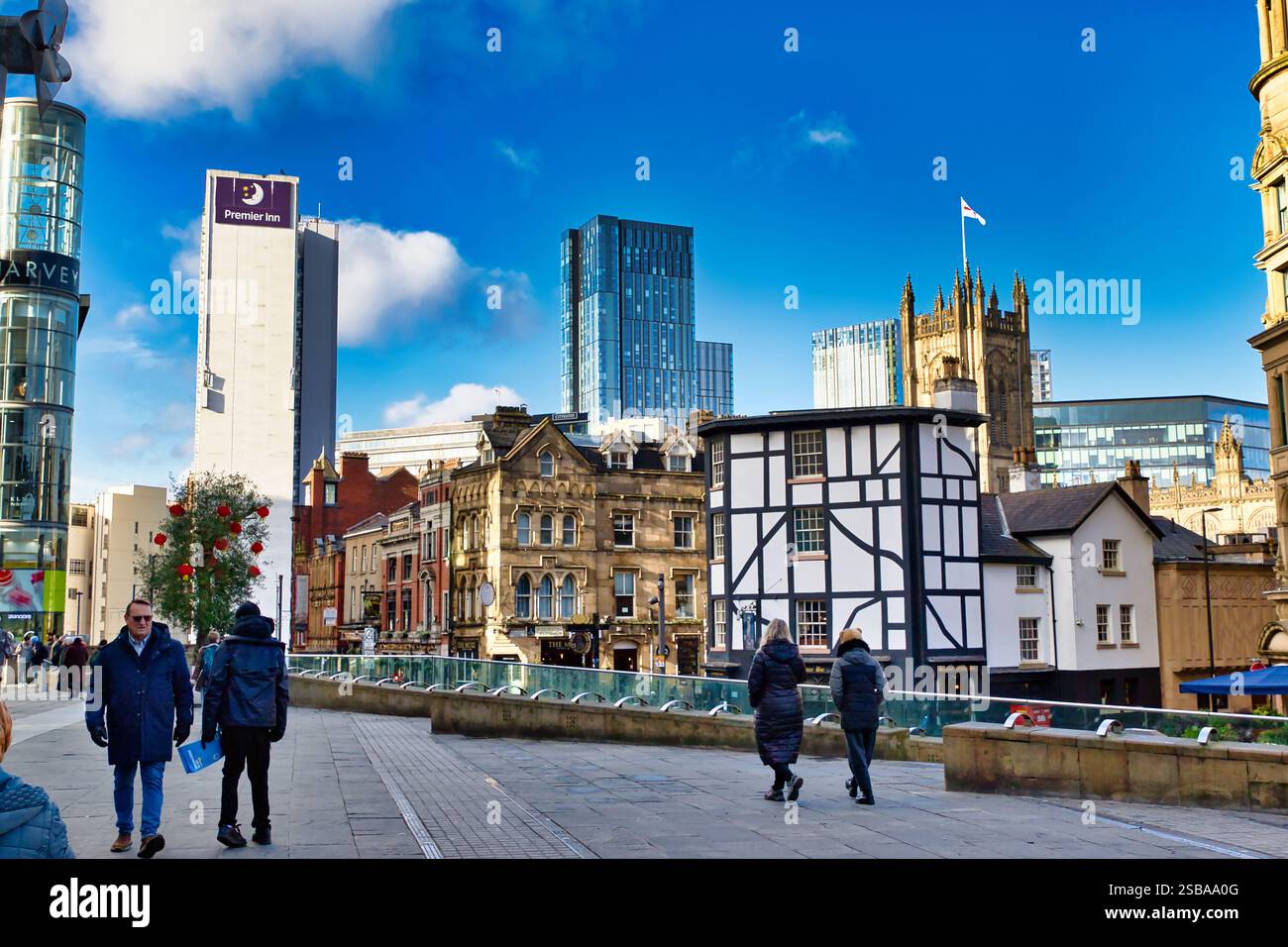 A Cityscape Showcasing A Mix Of Modern And Historic Architecture In 