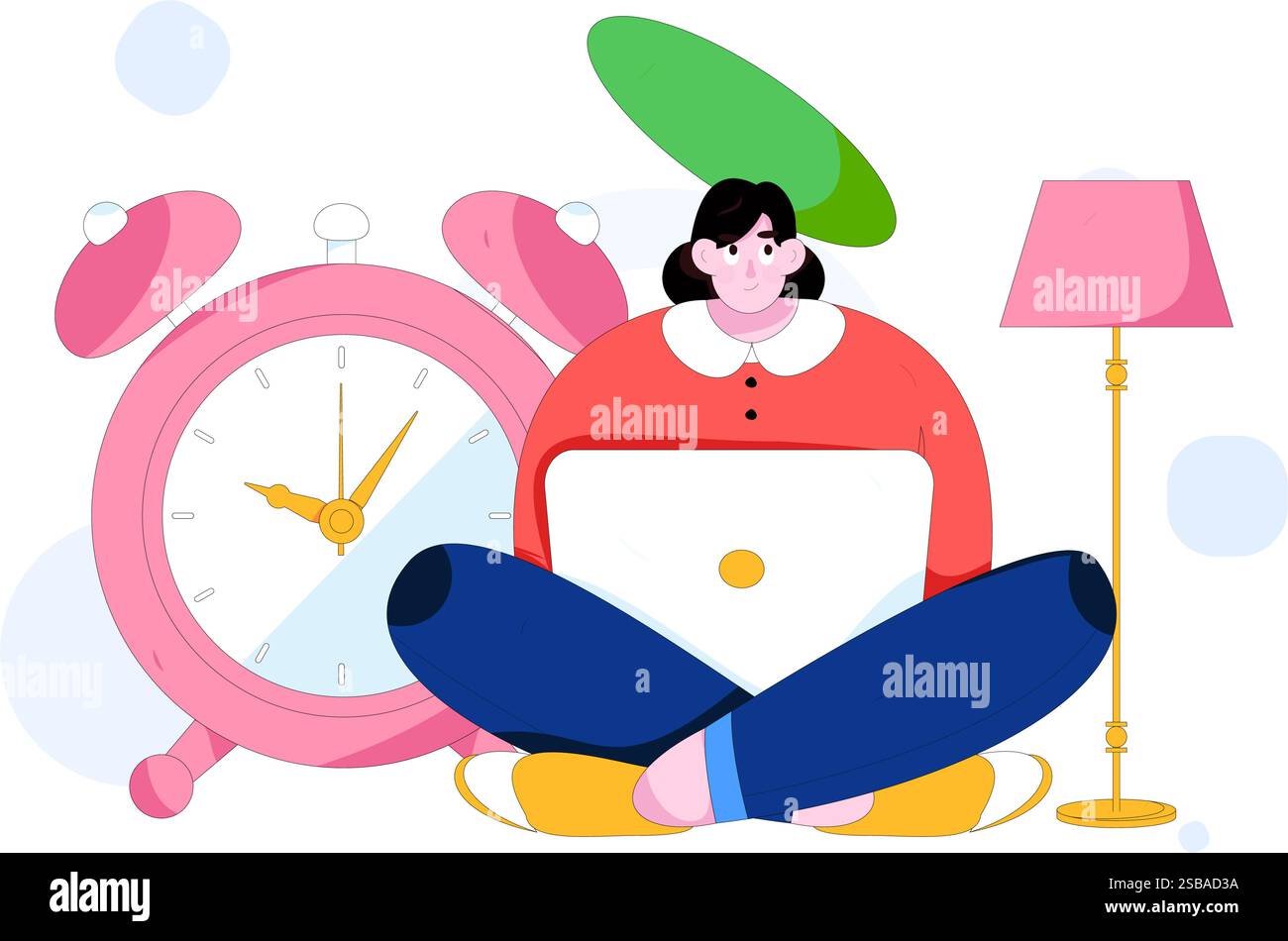 Learning Human Vector Education and learning people flat vector concept hand drawn ...