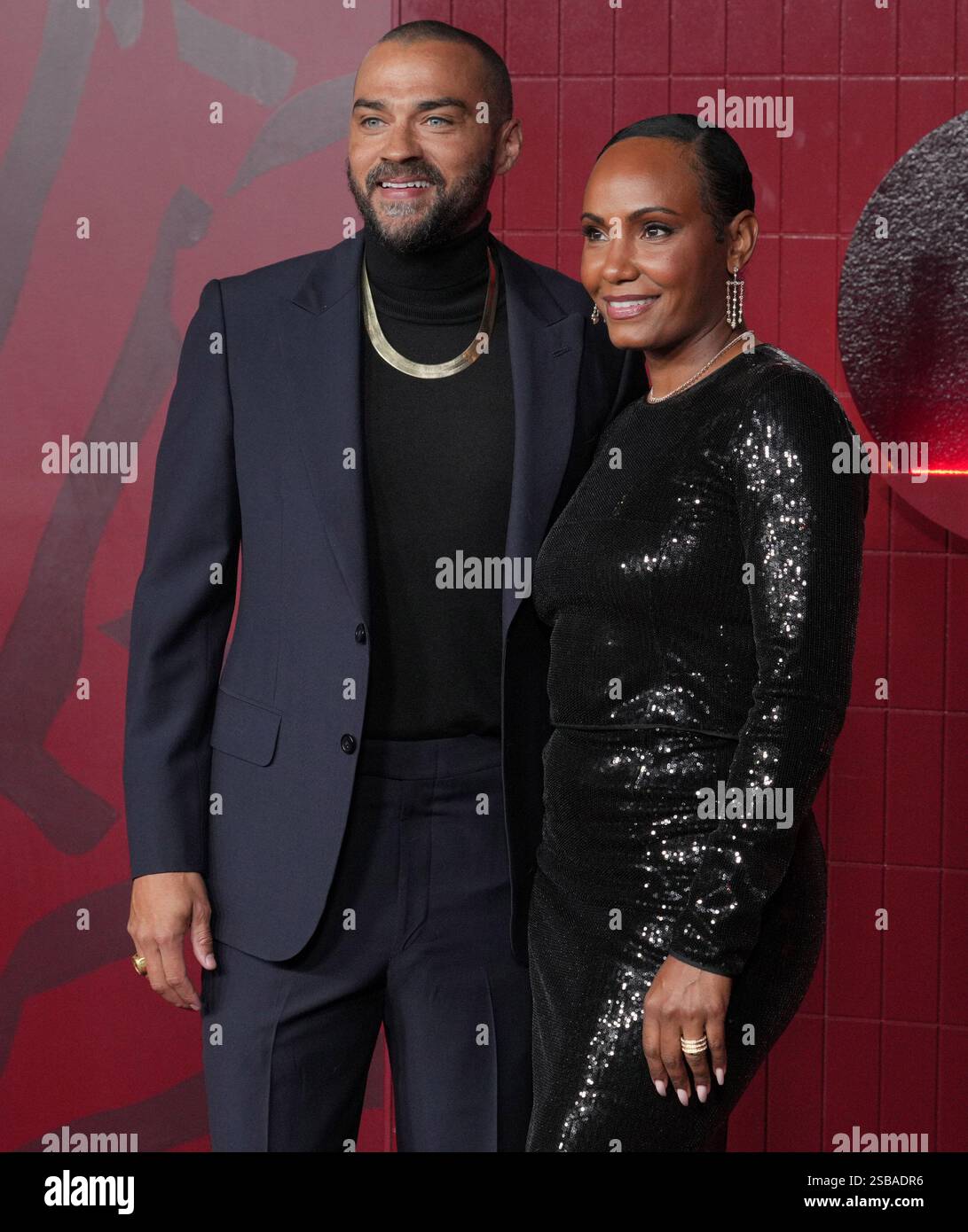 (LR) Jesse Williams and Aryn DrakeLee at the Fourth Annual Fifteen