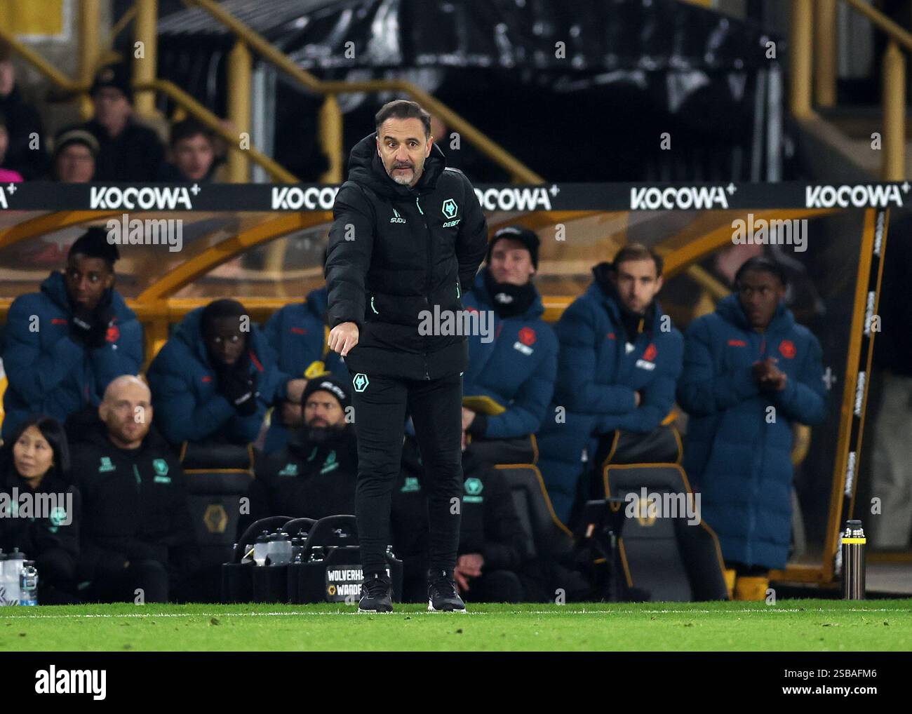Wolverhampton, UK. 1st Feb, 2025. Vitor Pereira manager of ...