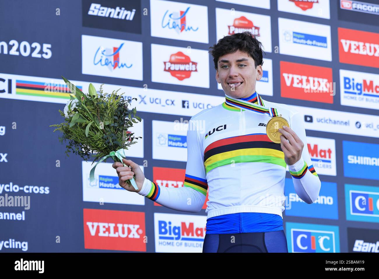 World Championship CycloCross 2025 Lievin, France Junior Men