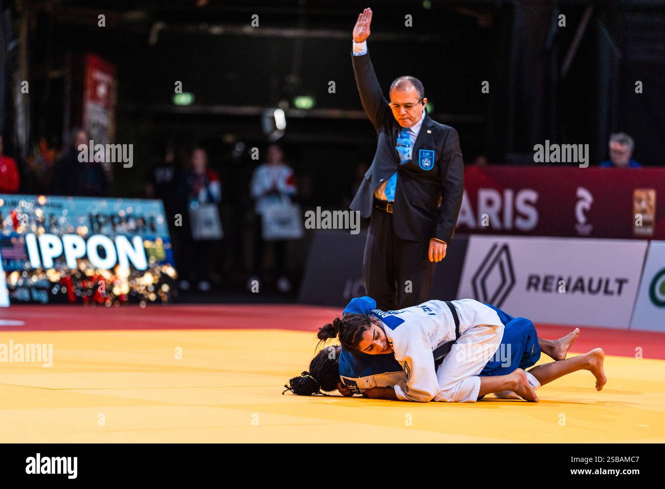 Shirine BOUKLI (FRA) and Maria Celia LABORDE (USA) quarter final Womenâ