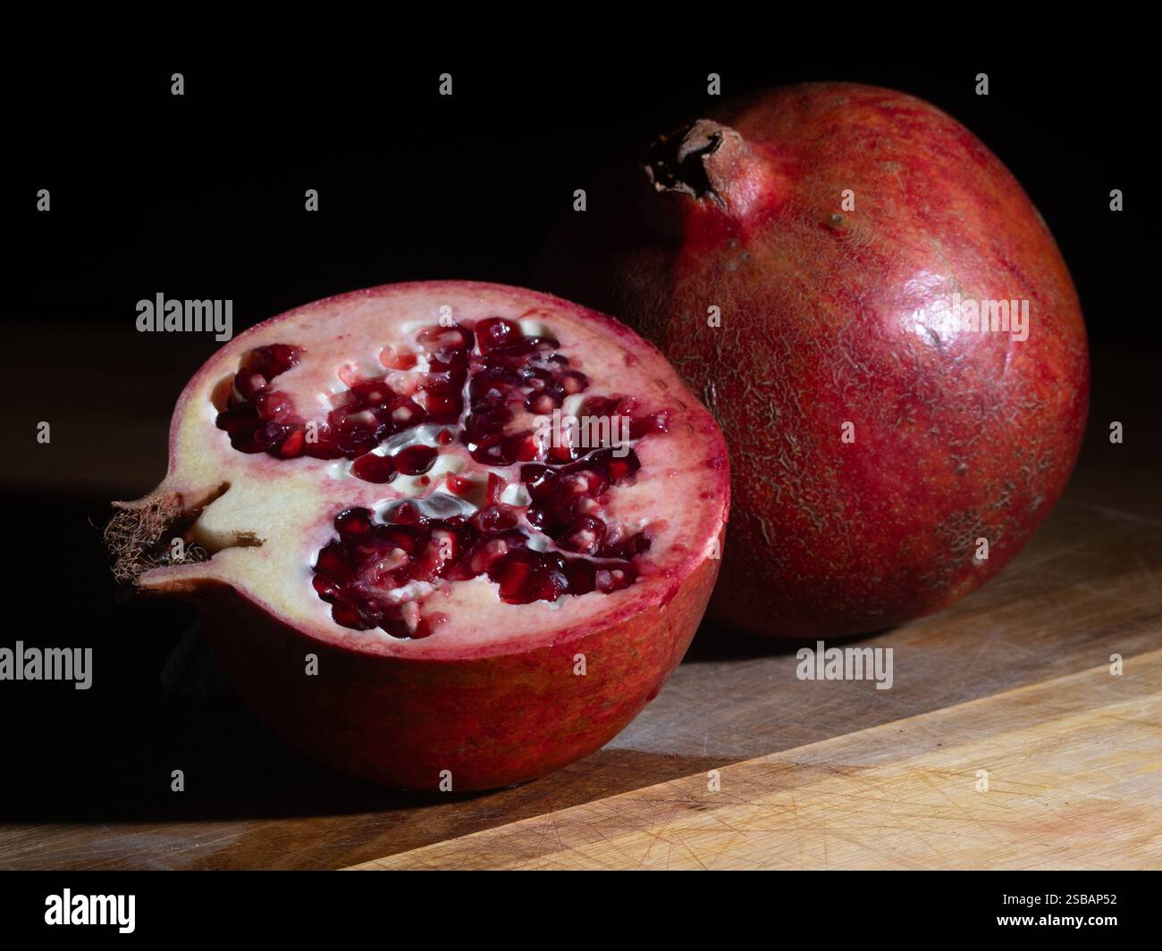 Pomegranates Stock Photo