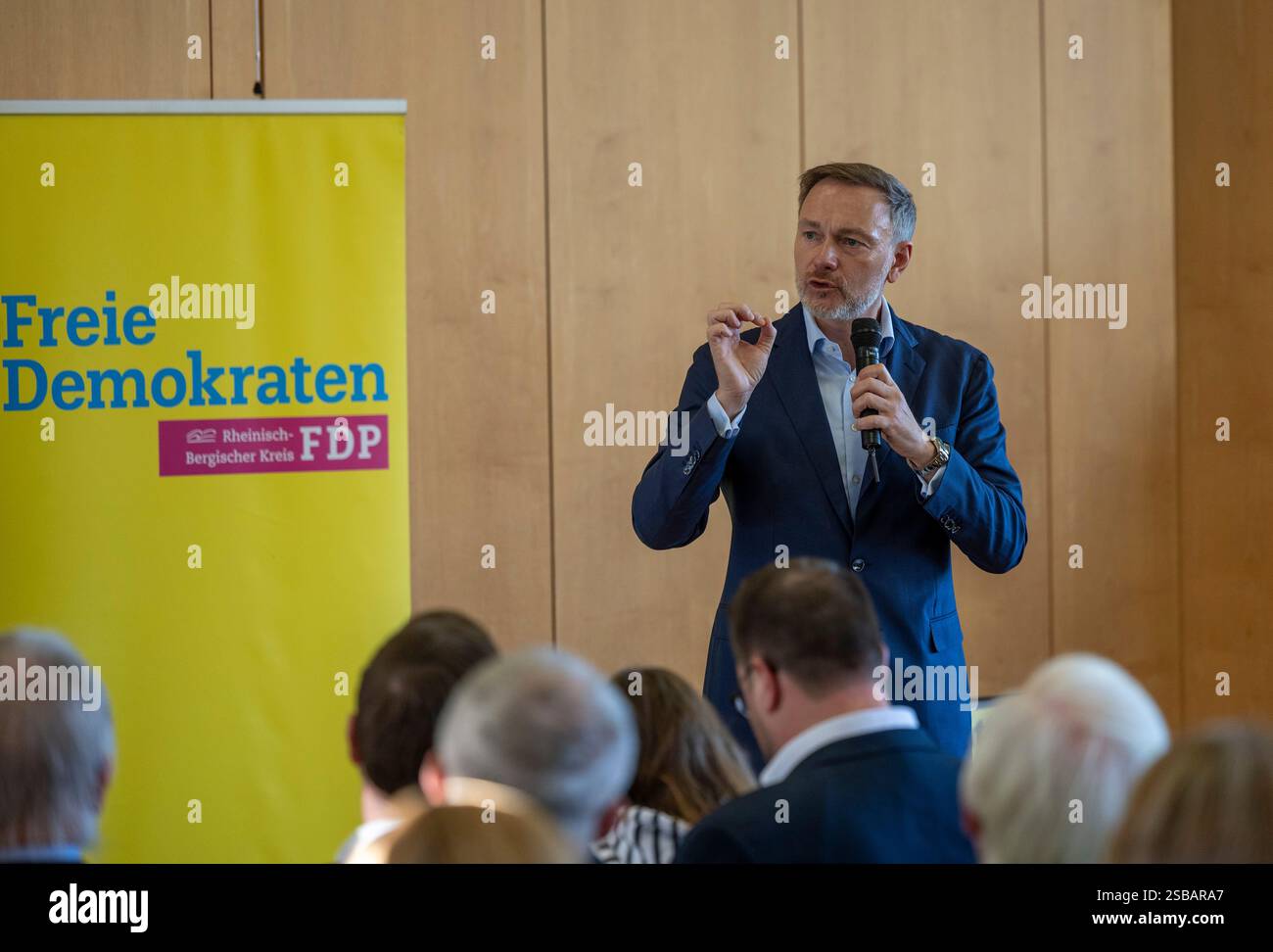 13 January 2025, North RhineWestphalia, Rösrath Christian Lindner