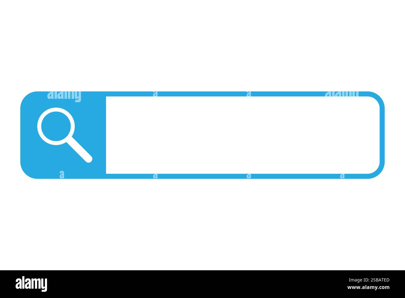 Magnifying glass modern icon Stock Vector Images - Alamy
