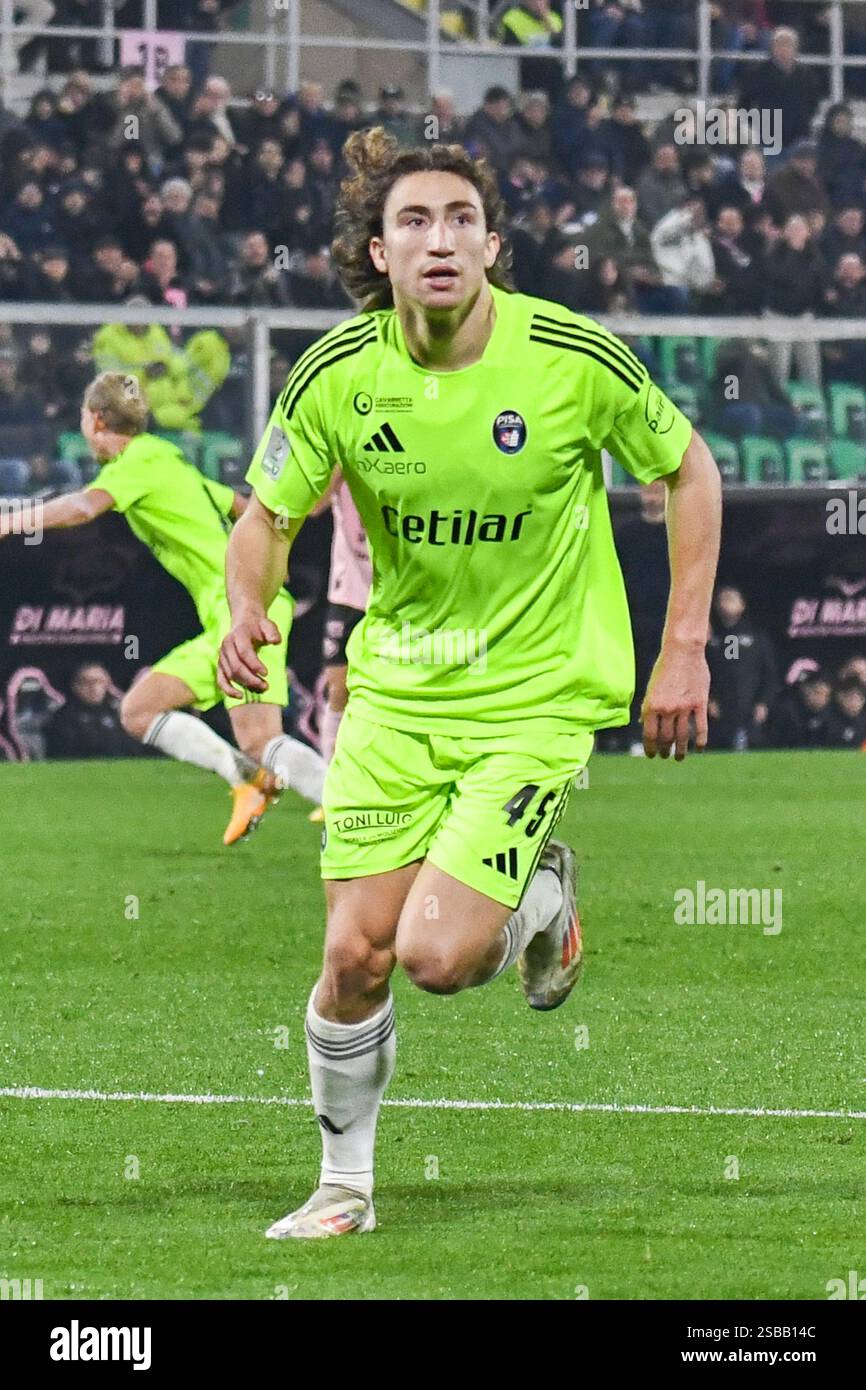 Alexander Lind (Pisa) during Palermo FC vs AC Pisa, Italian soccer ...