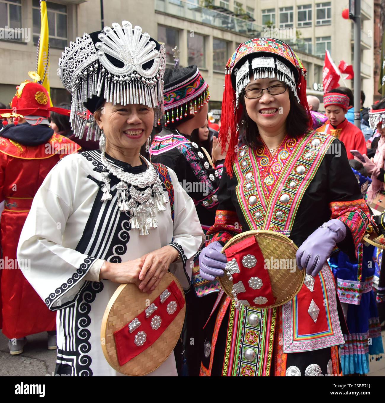 Manchester, UK, 2nd February, 2025. Participants in the Chinese New