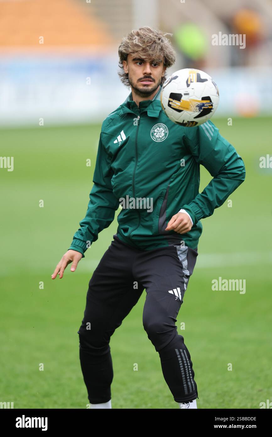 Celtic’s Jota before the William Hill Premiership match at Fir Park ...