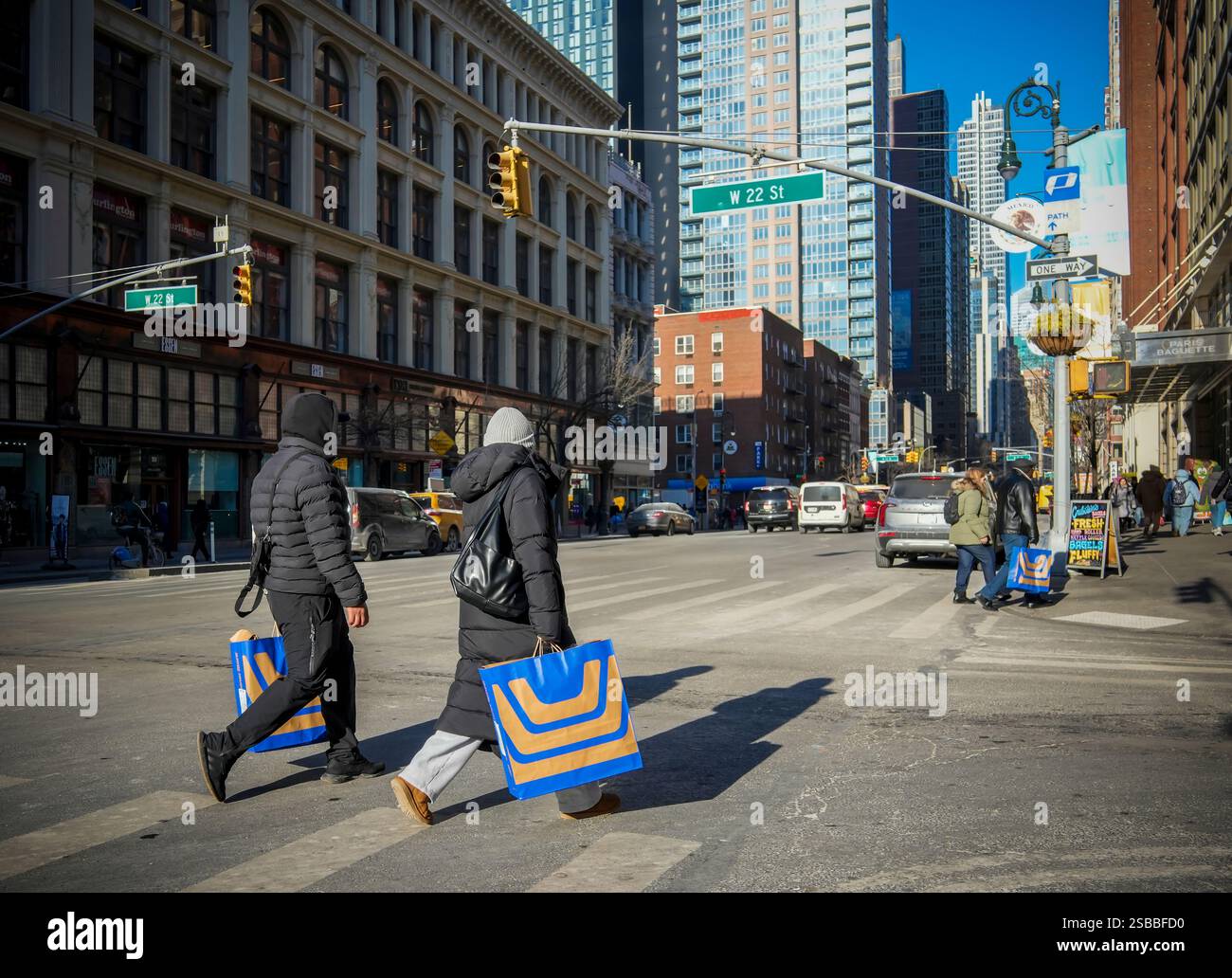 Container Store shoppers in Chelsea in New York on Friday, January 24 ...