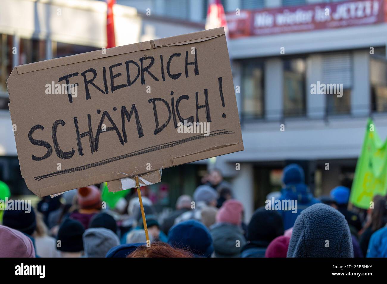Demostration Brandmauer statt Rechtsruck, Nürnberg, 02.02.2025 ...