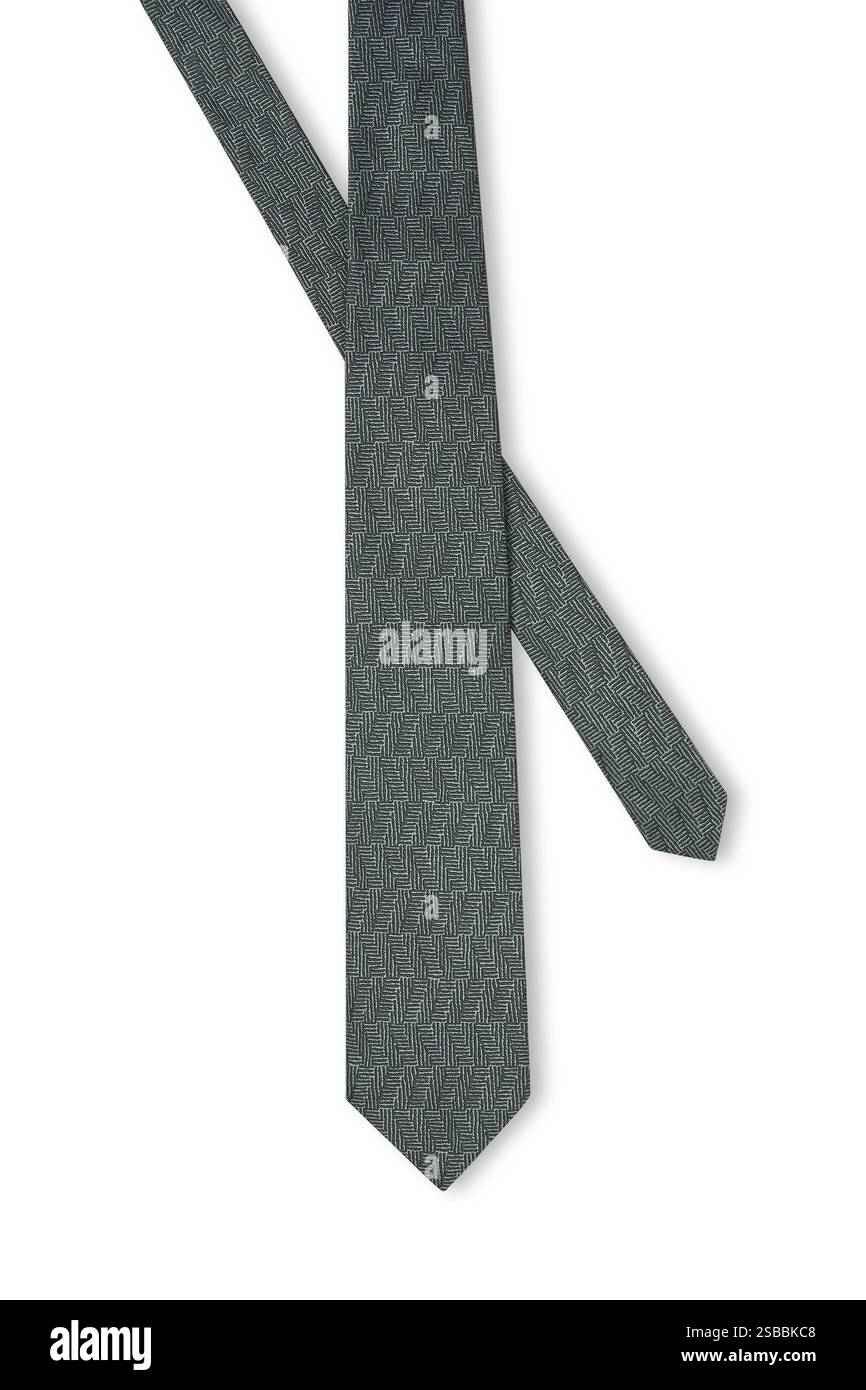 Necktie ( tie ) isolated on a white background + clipping path. Stock Photo