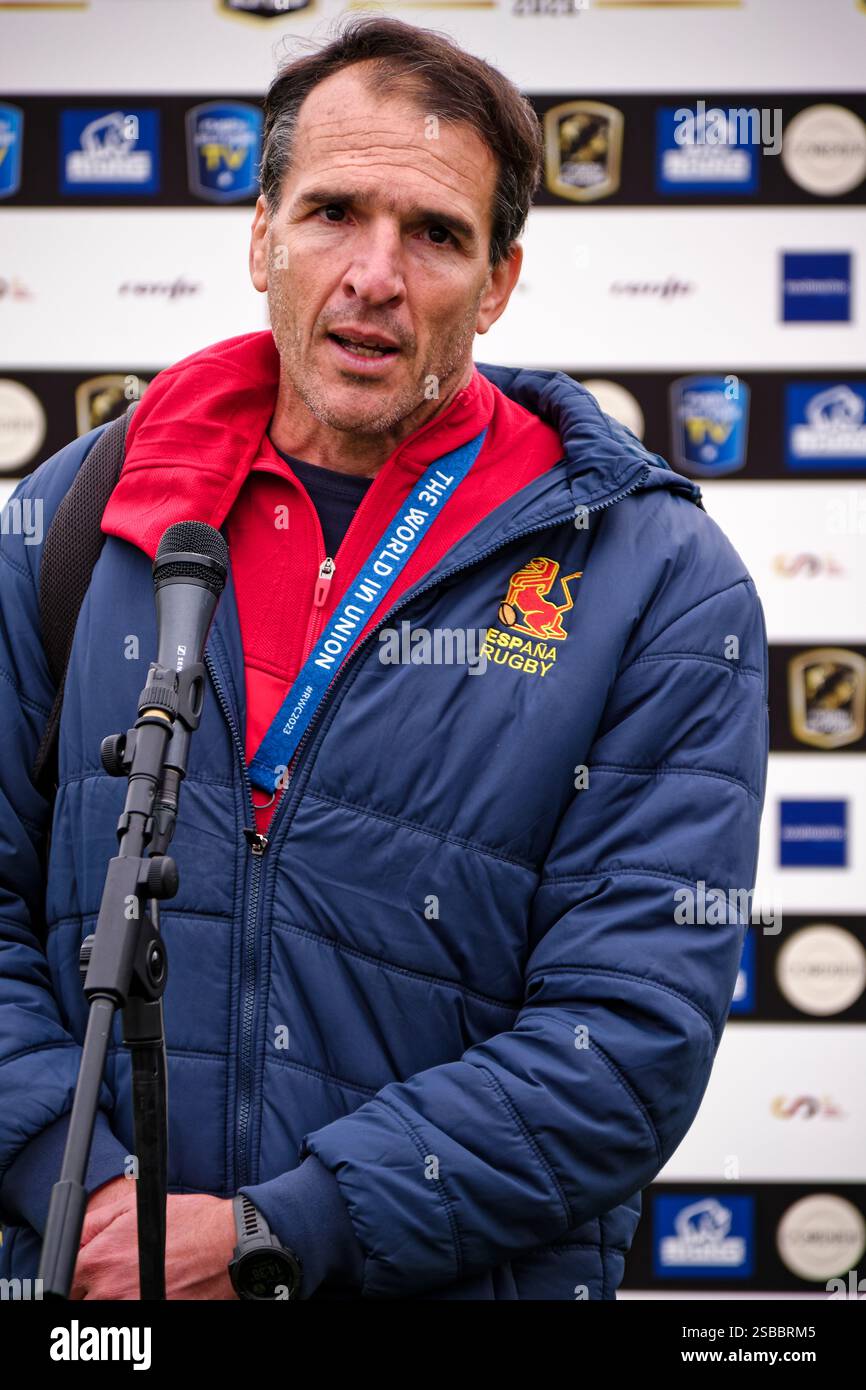 Estadio Central UCM, Madrid, Spain. 02th Feb, 2025. Men's Rugby Europe