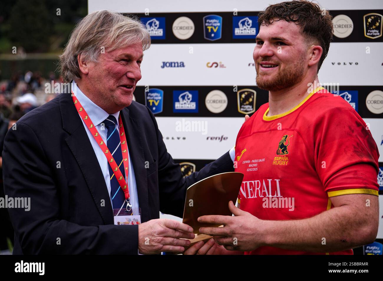 Estadio Central UCM, Madrid, Spain. 02th Feb, 2025. Men's Rugby Europe