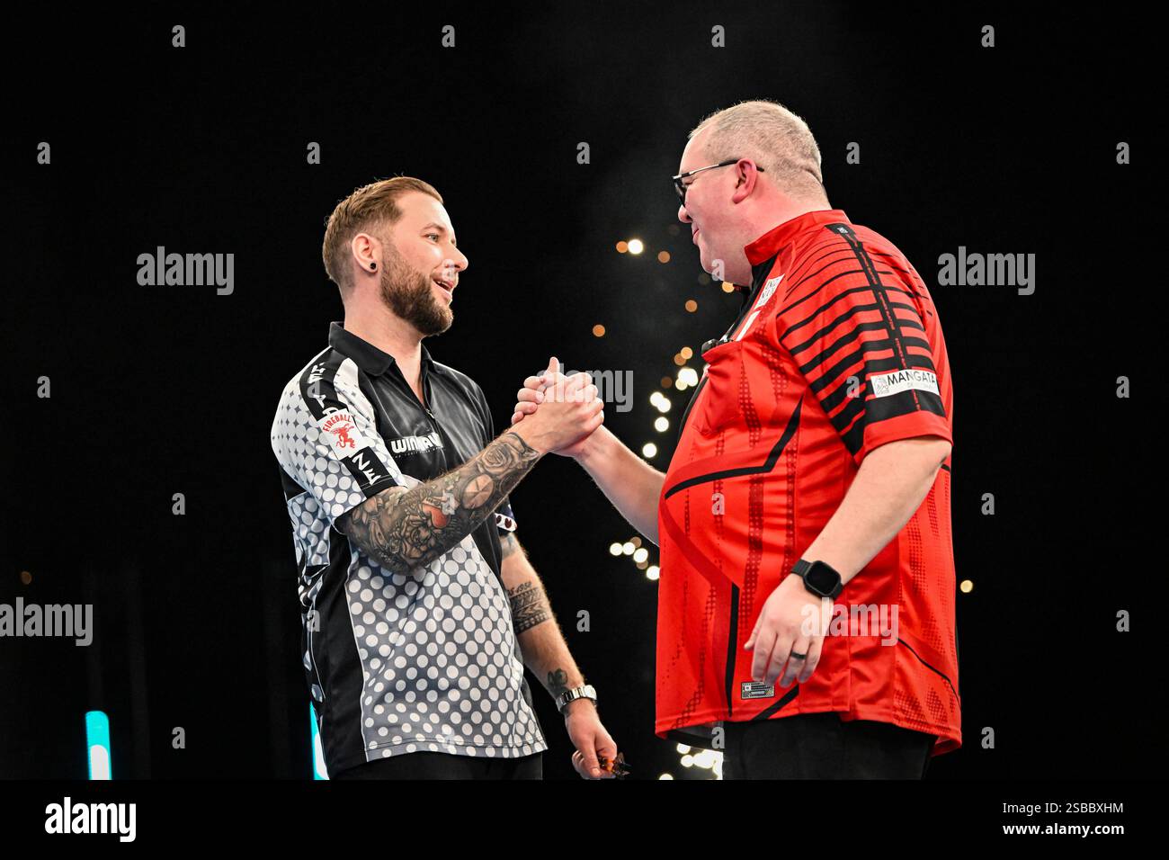 February 2nd 2025, Marshall Arena, Milton Keynes, England; 2025 PDC