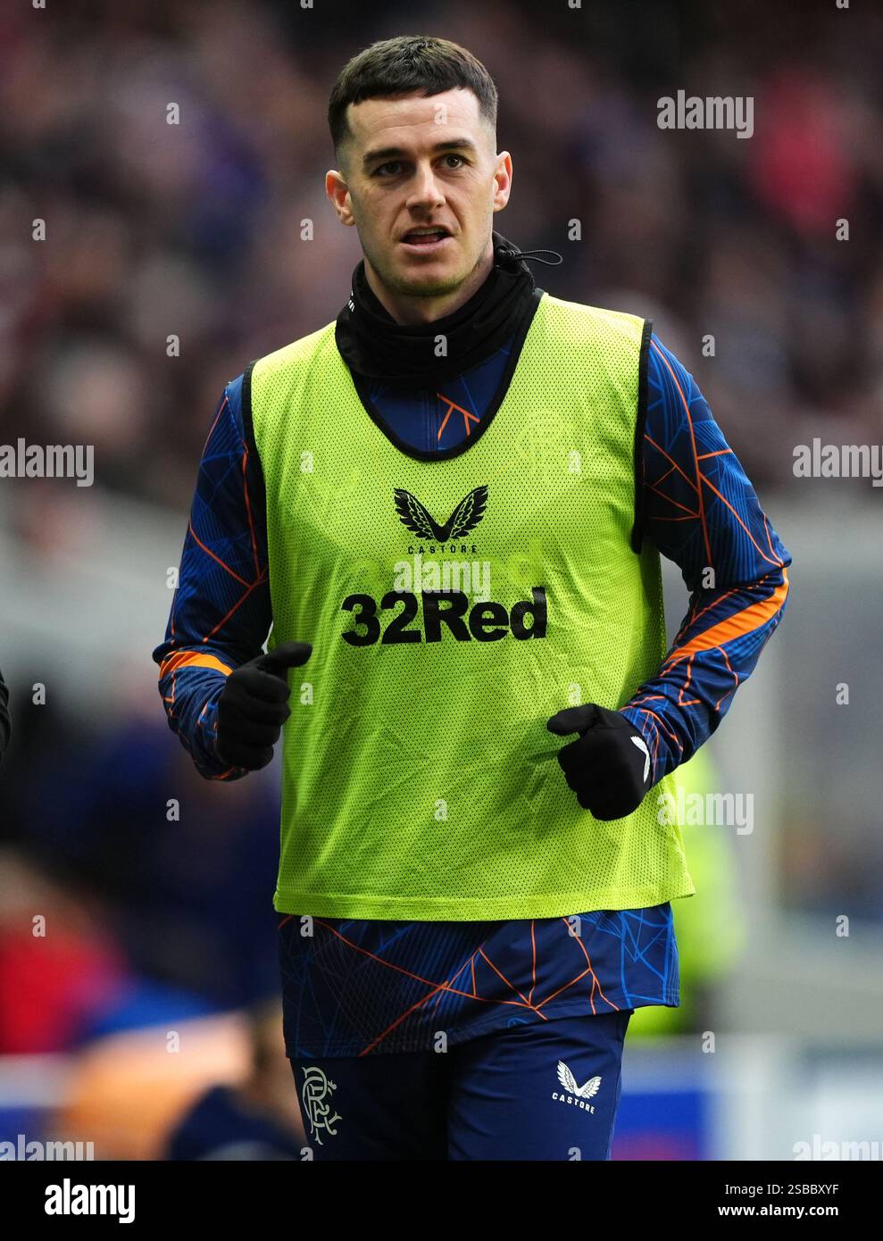 Rangers' Tom Lawrence during the William Hill Premiership match at ...