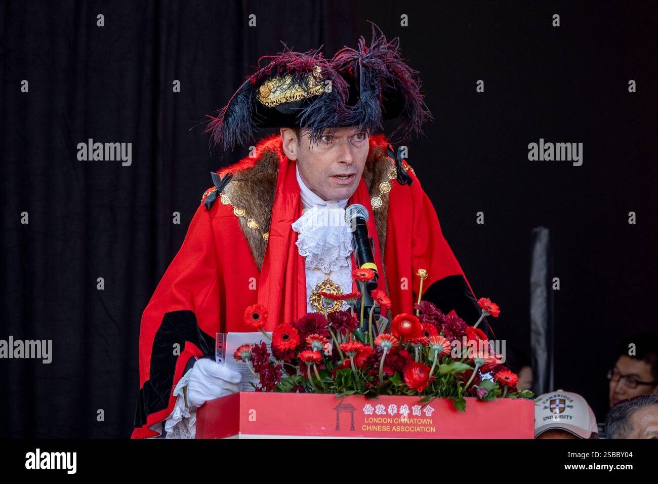 Bobby Rigby London, UK. 2 February 2025. Councillor Robert Rigby, Lord Mayor of ...