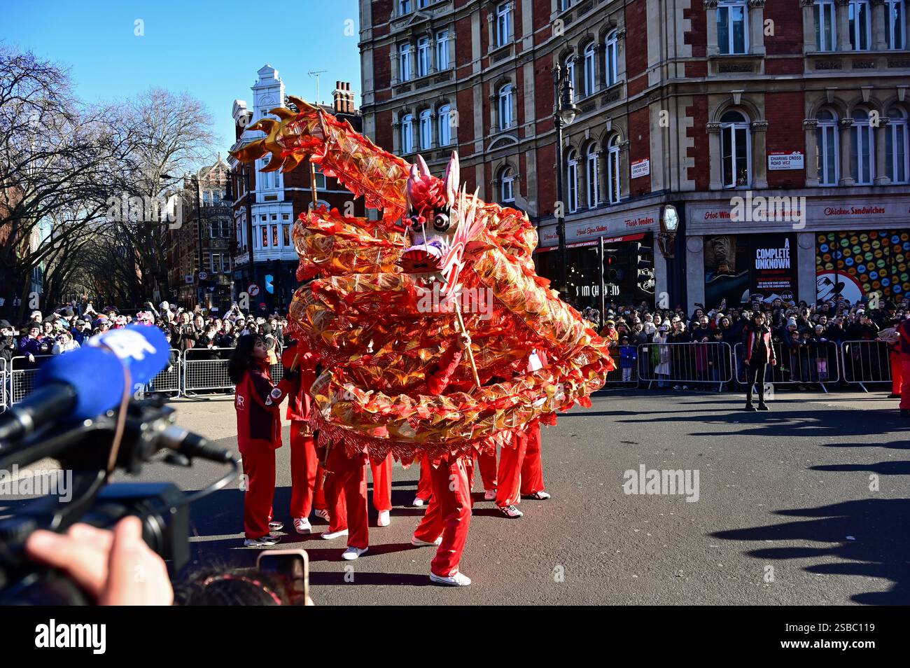 LONDON, UK. 2nd Feb, 2025. Chinese culture celebrates the biggest ...