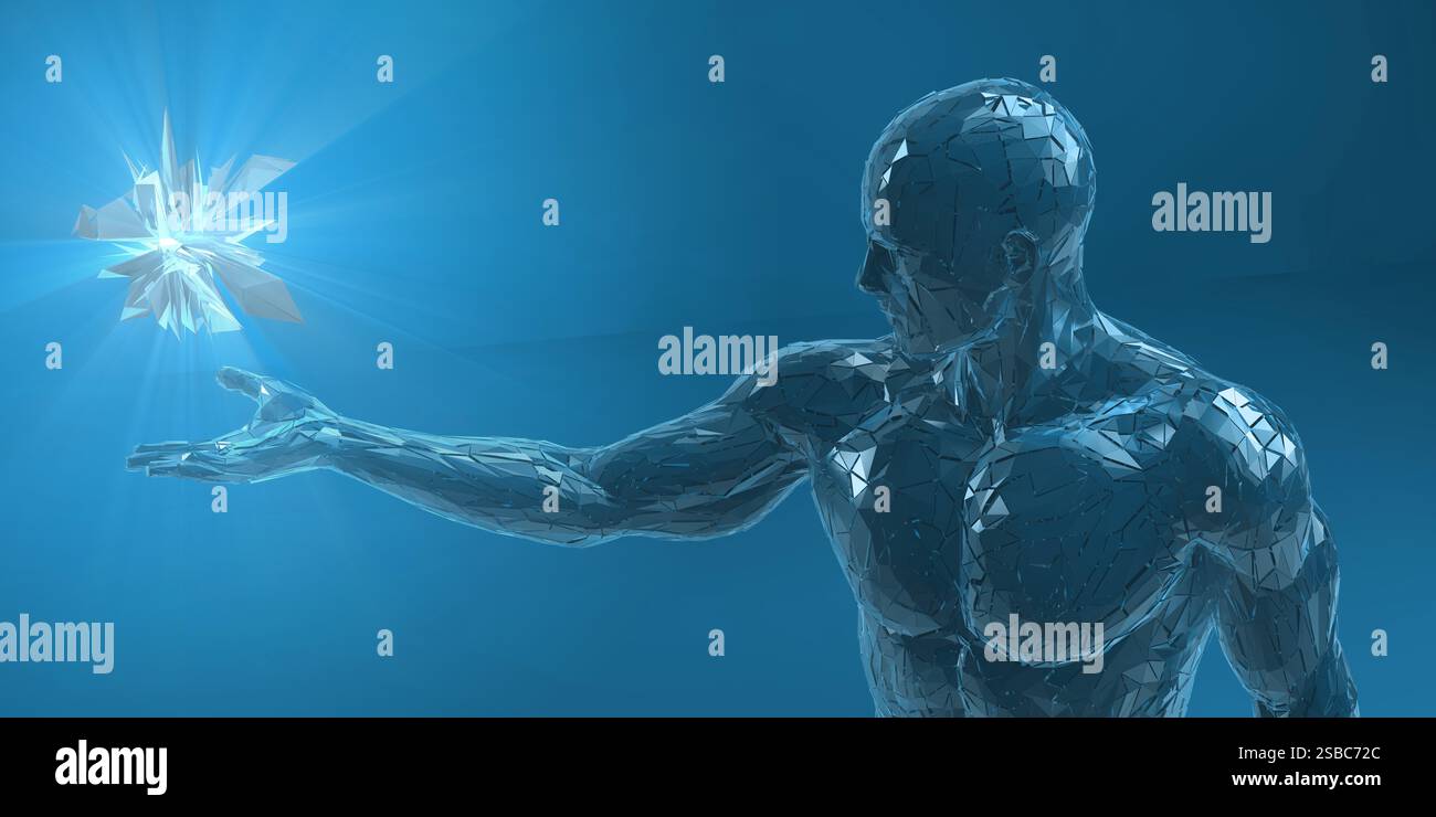 Creative Inspiration and Business Technology Disruptive Technologies Stock Photo