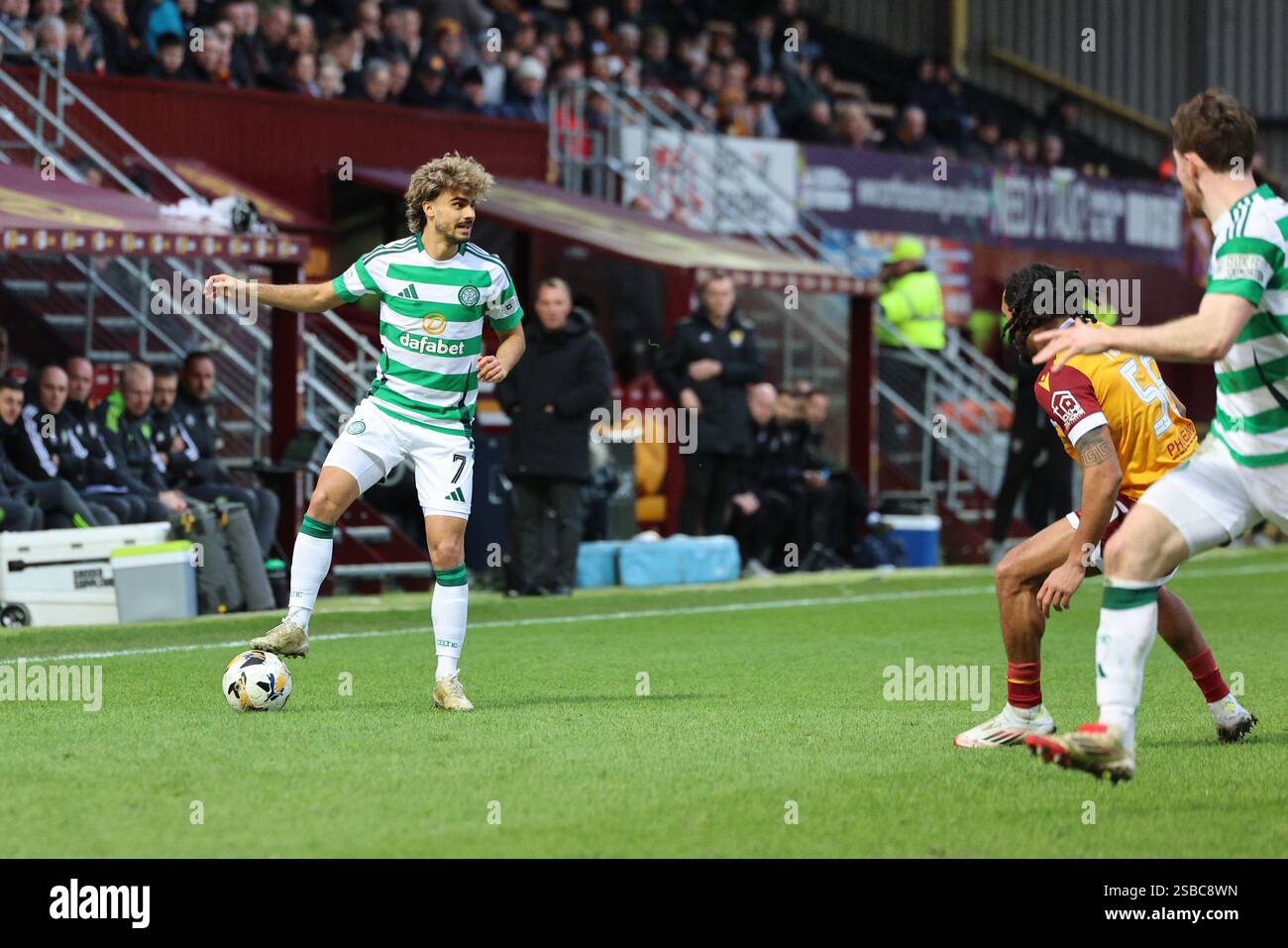 Celtic’s Jota on the ball during the William Hill Premiership match at ...