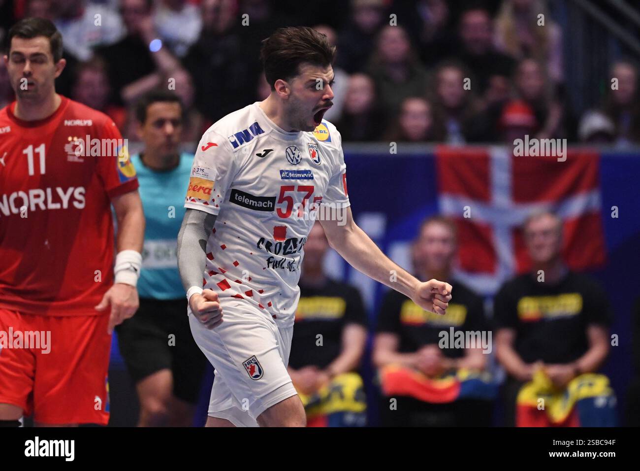 Oslo, Norway, 020225. Unity Arena. Final match of the World Handball
