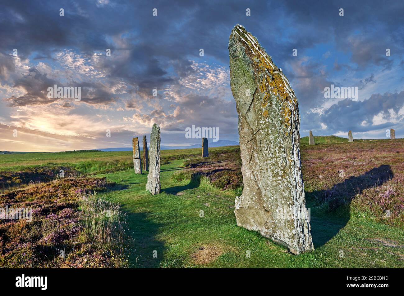 Photo of the Ring of Brodgar ( circa 2,500 to circa 2,000 BC) is a ...