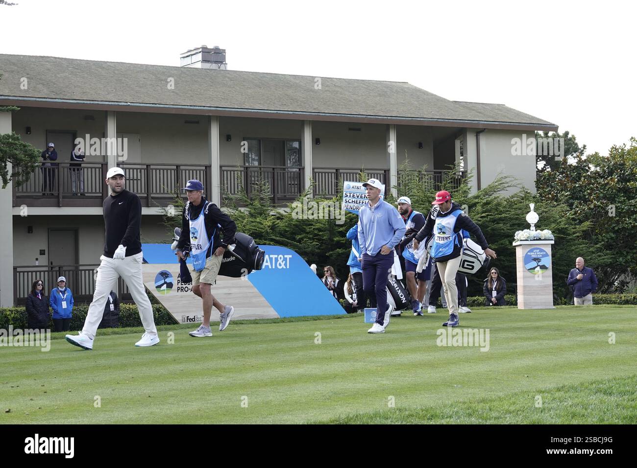 Pebble Beach, California, USA February 2nd, 2025 Scottie Scheffler