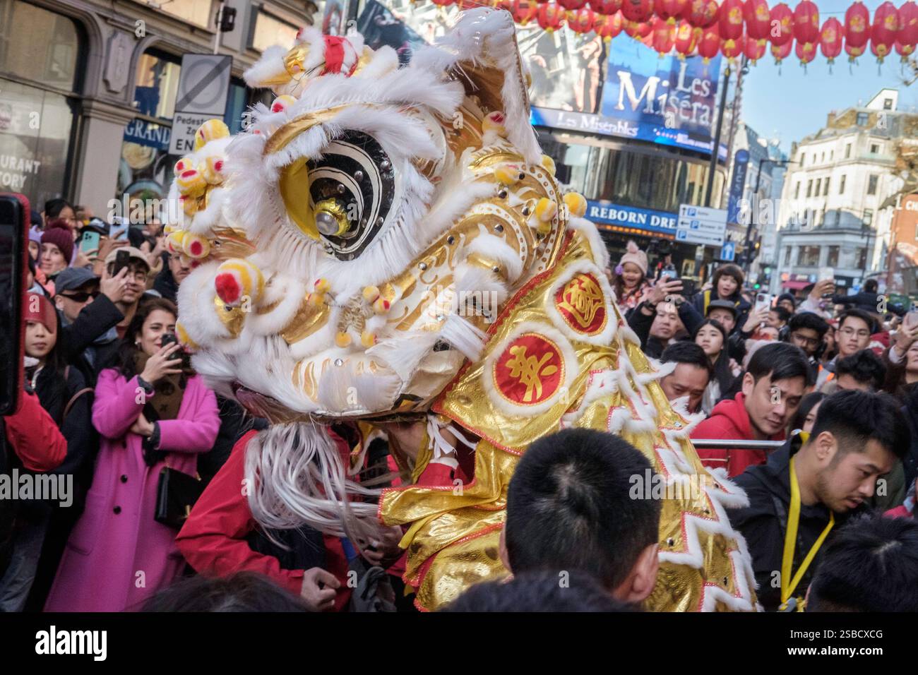 2 February 2025. London, UK. Chinese New Year celebrations take place