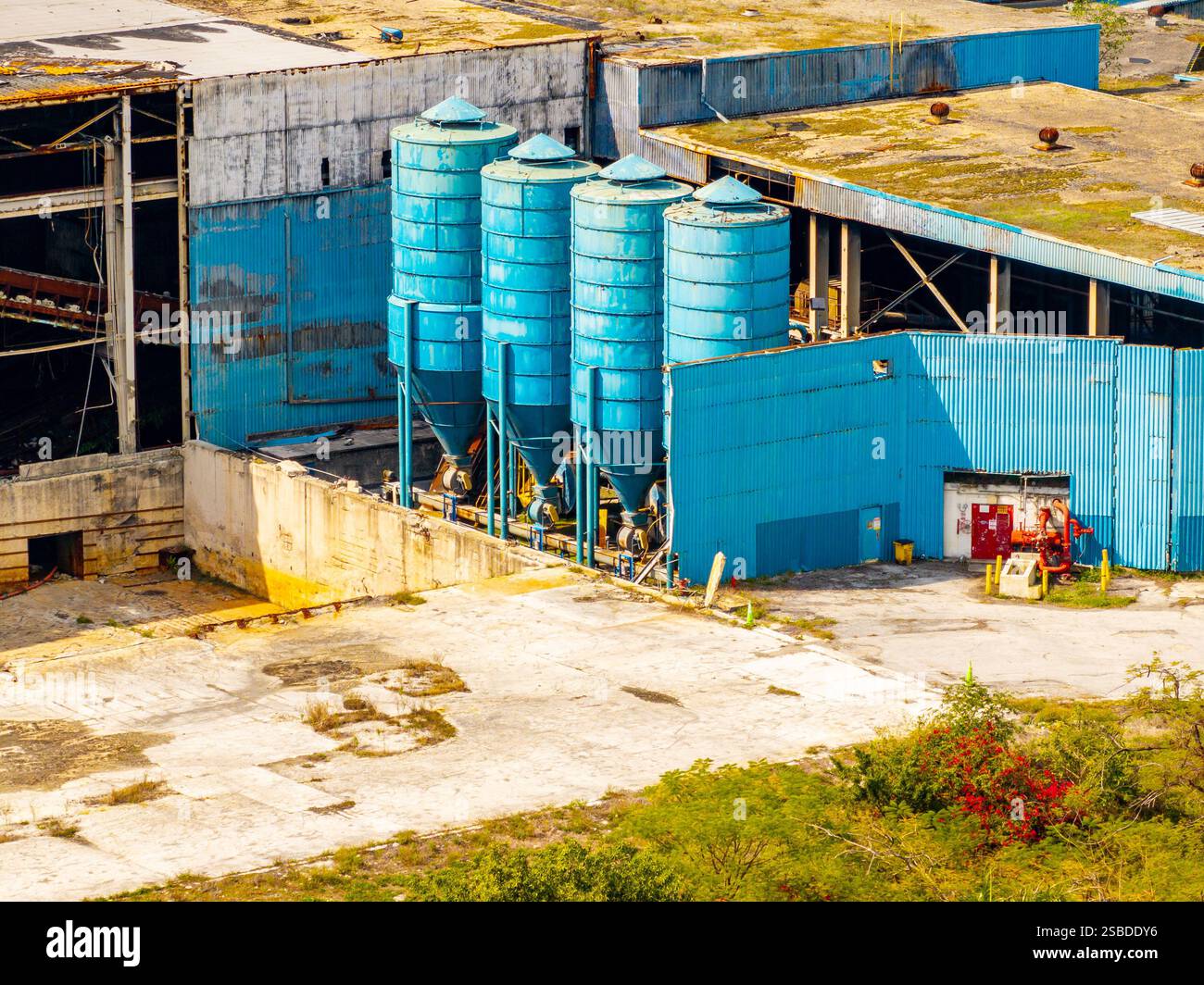 Aerial inspection photo Doral Miami Florida incinerator aftermath fire ...