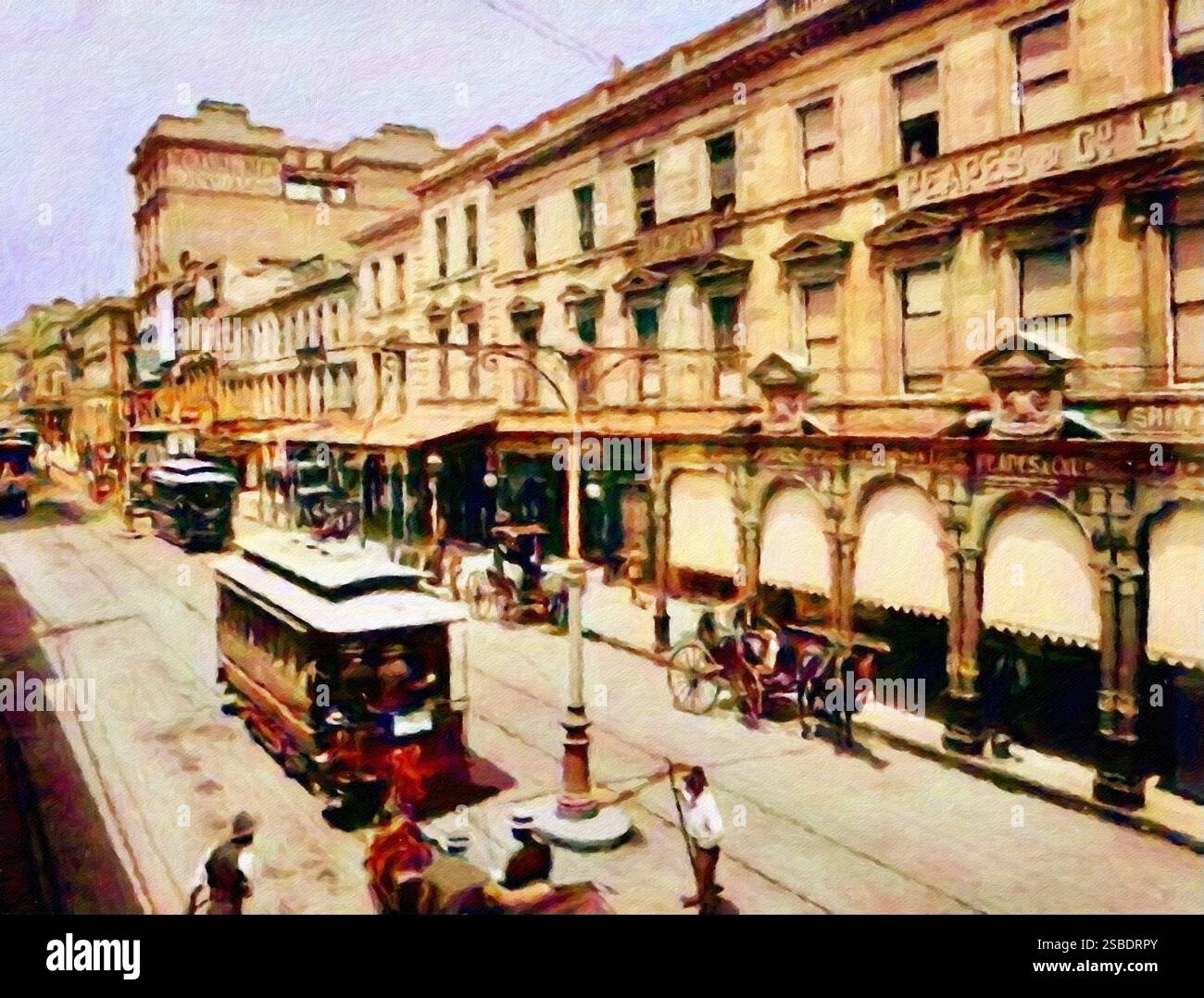 Historic sydney australia 1900 hi-res stock photography and images