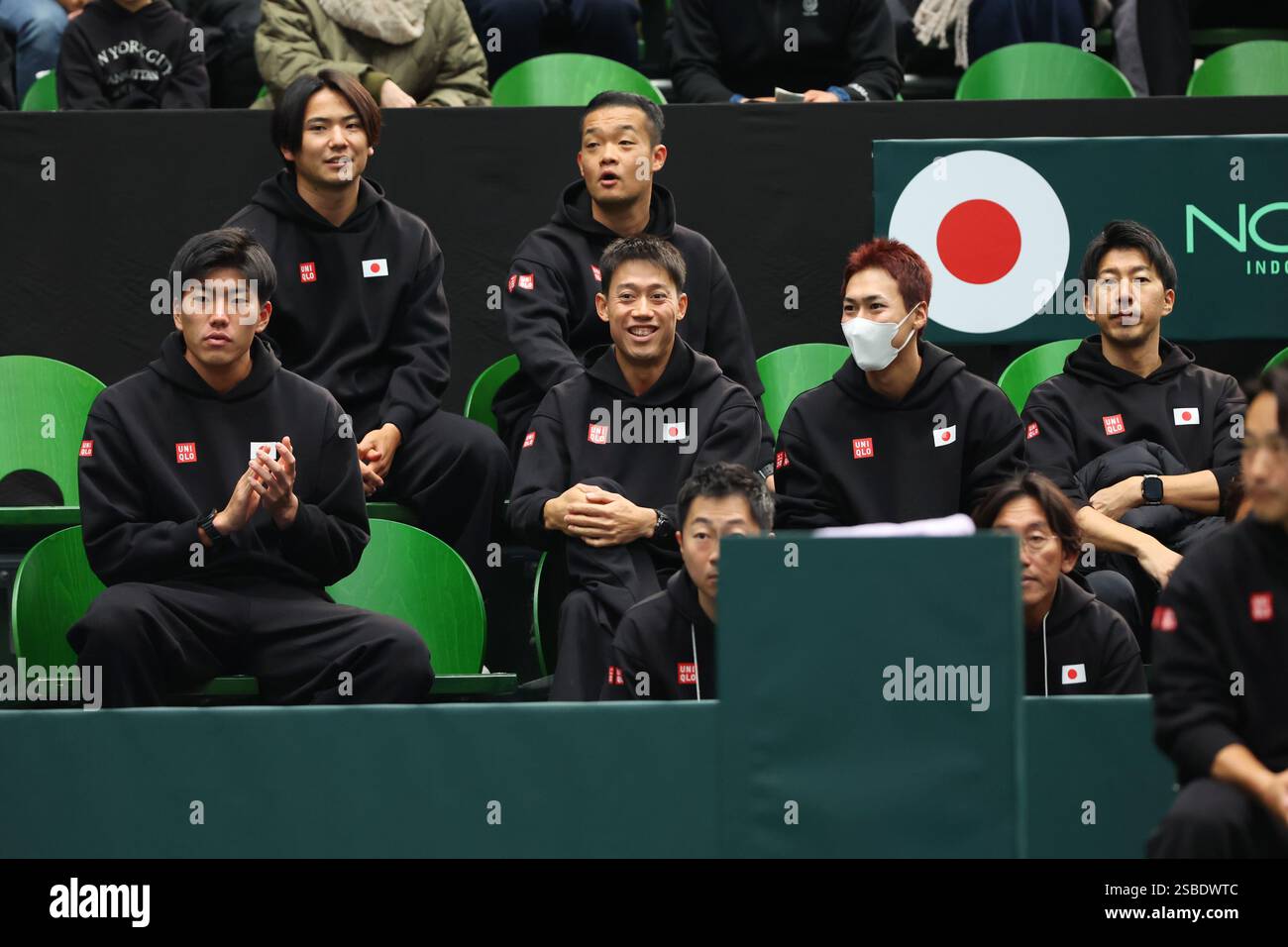 Japan team group, JANUARY 31, 2025 Tennis 2025 Davis Cup Final