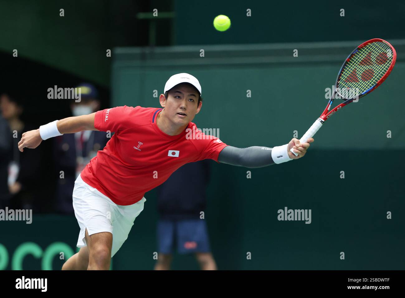 Yoshihito Nishioka (JPN), JANUARY 31, 2025 Tennis 2025 Davis Cup