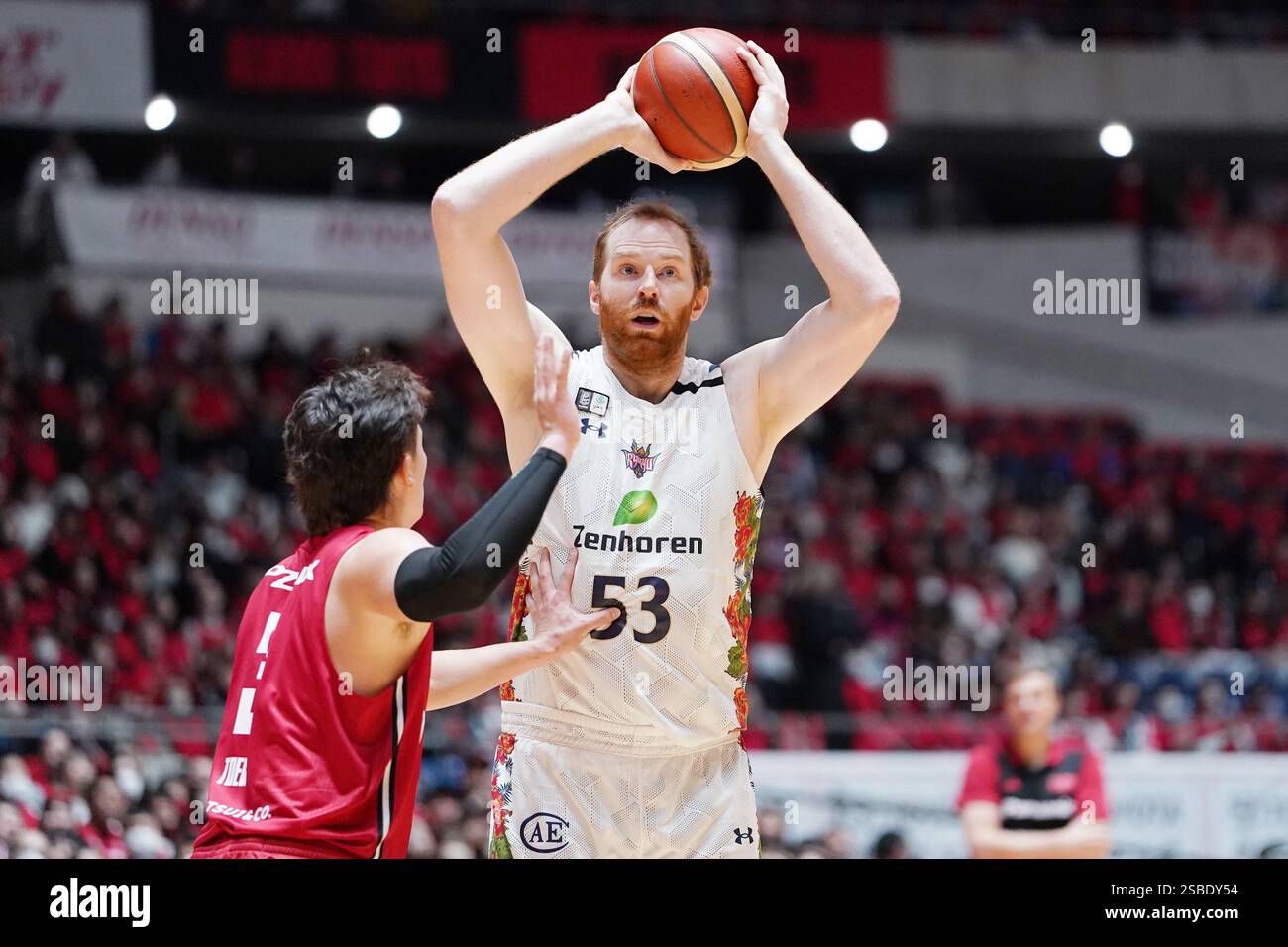 Alex Kirk Golden Kings FEBRUARY 1 2025 Basketball 2024 25 B Alex Kirk Golden Kings February 1 2025 Basketball 2024 25 Bleague B1 Game Between Alvark Tokyo Ryukyu Golden Kings At Yoyogi 1st Gymnasium Tokyo Japan Photo By Itaru Chibaaflo 2SBDY54