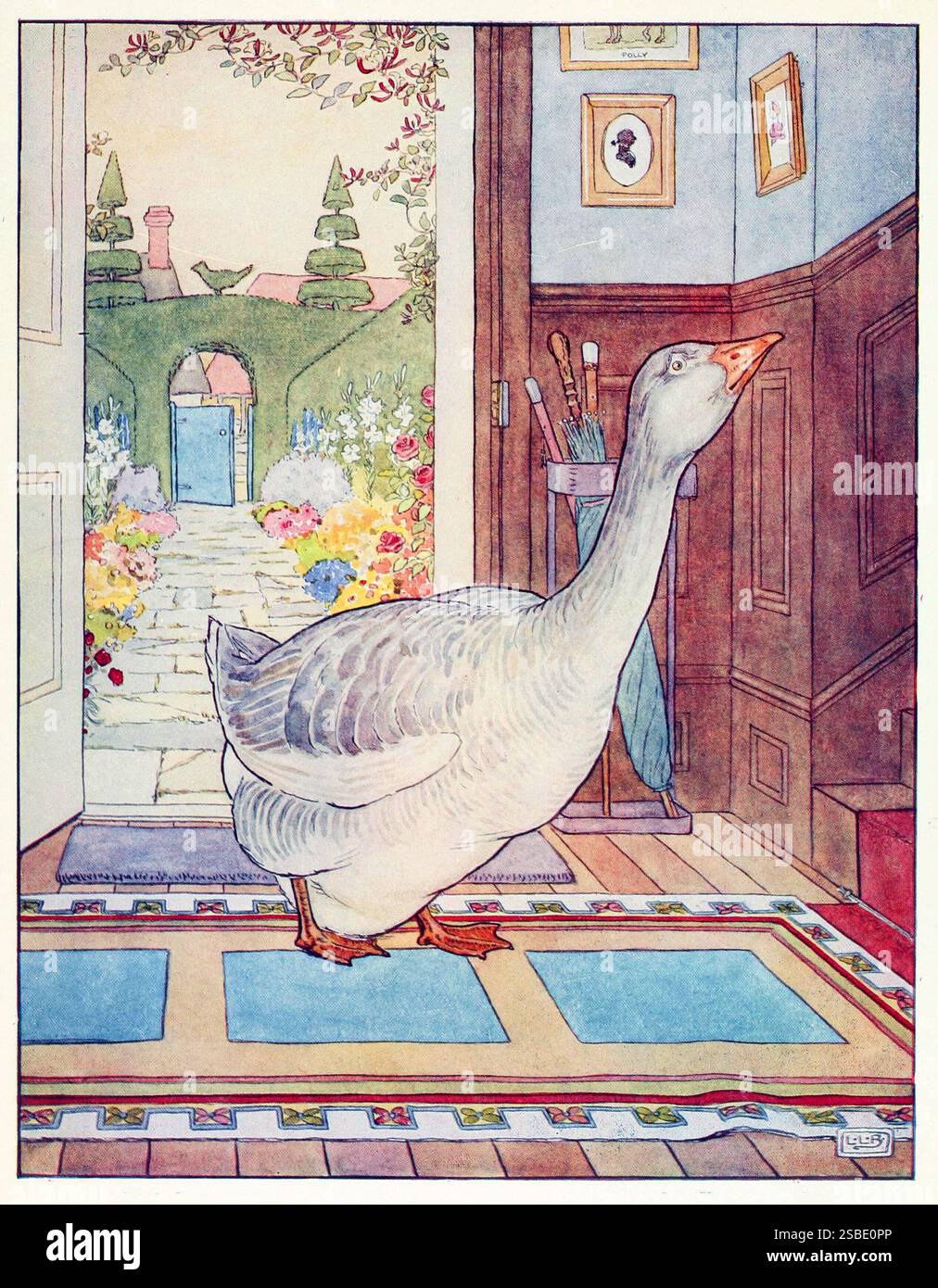 Goosey goosey gander hi-res stock photography and images - Alamy